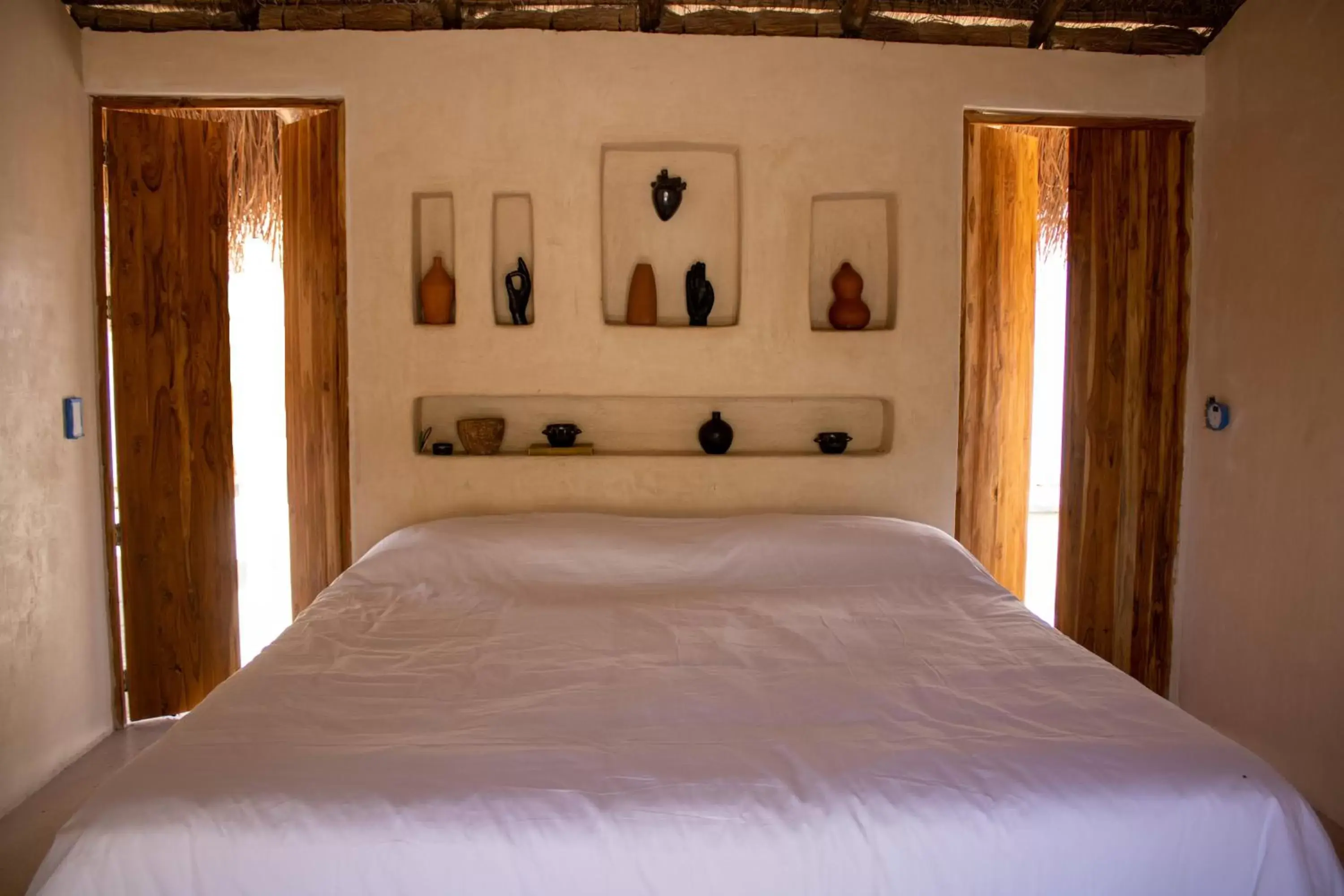 Bed in BH HOTEL & CENOTE TULUM - Adults Only