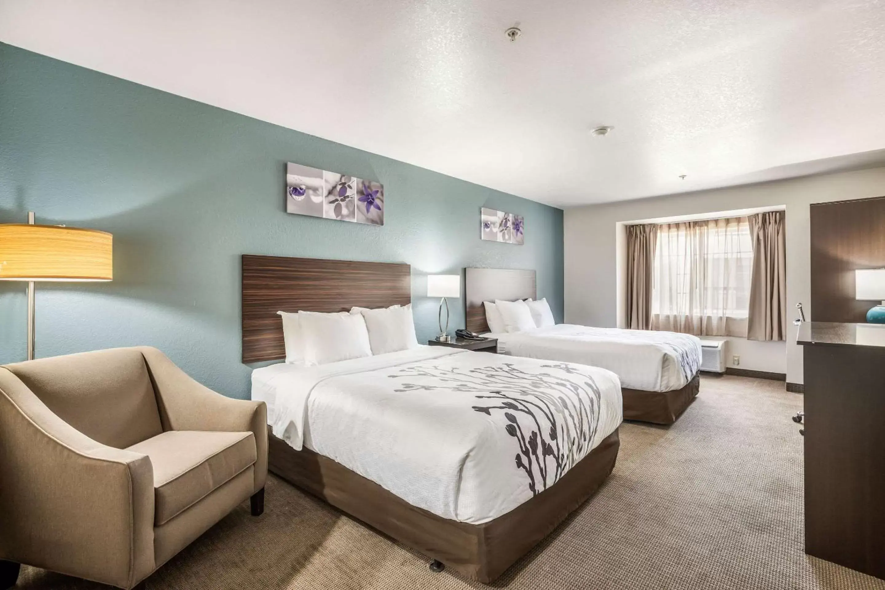 Queen Room with Two Queen Beds - Accessible/Non Smoking in Sleep Inn & Suites Tallahassee-Capitol Queen Room with Two Queen Beds - Accessible/Non Smoking in Sleep Inn & Suites Tallahassee-Capitol