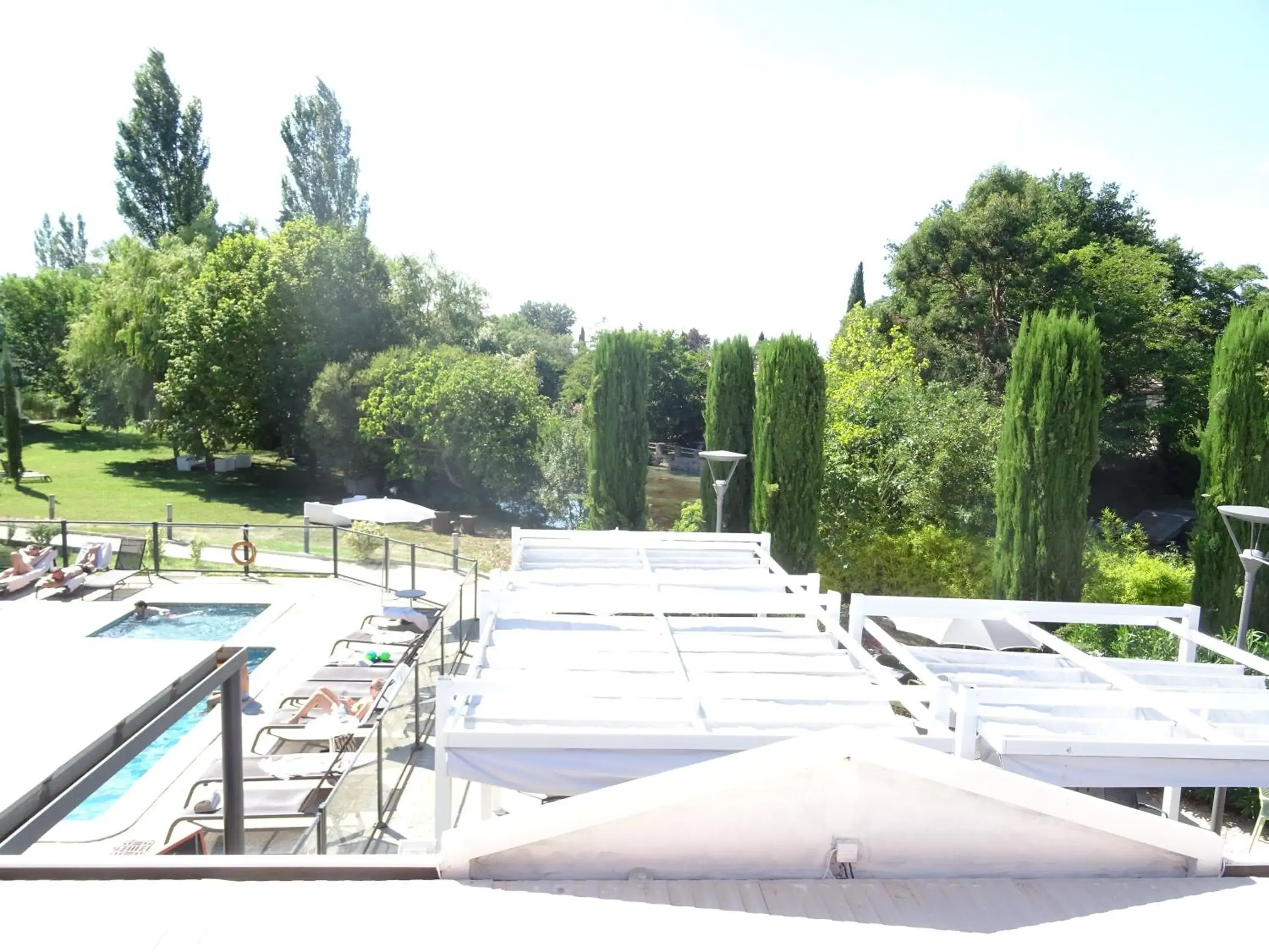 Pool view, Swimming Pool in Domaine de la Petite Isle - Luberon