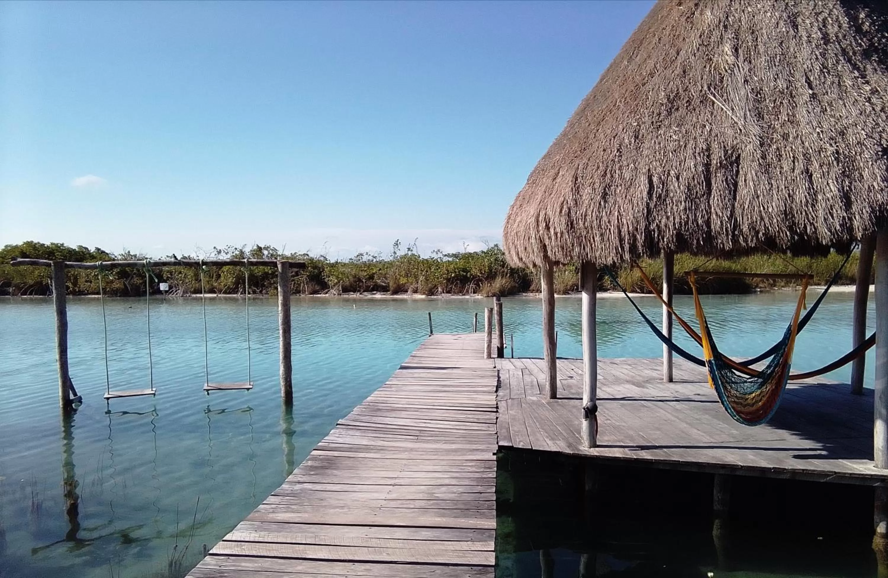Natural landscape in Eco Hotel Casa Corazón Bacalar