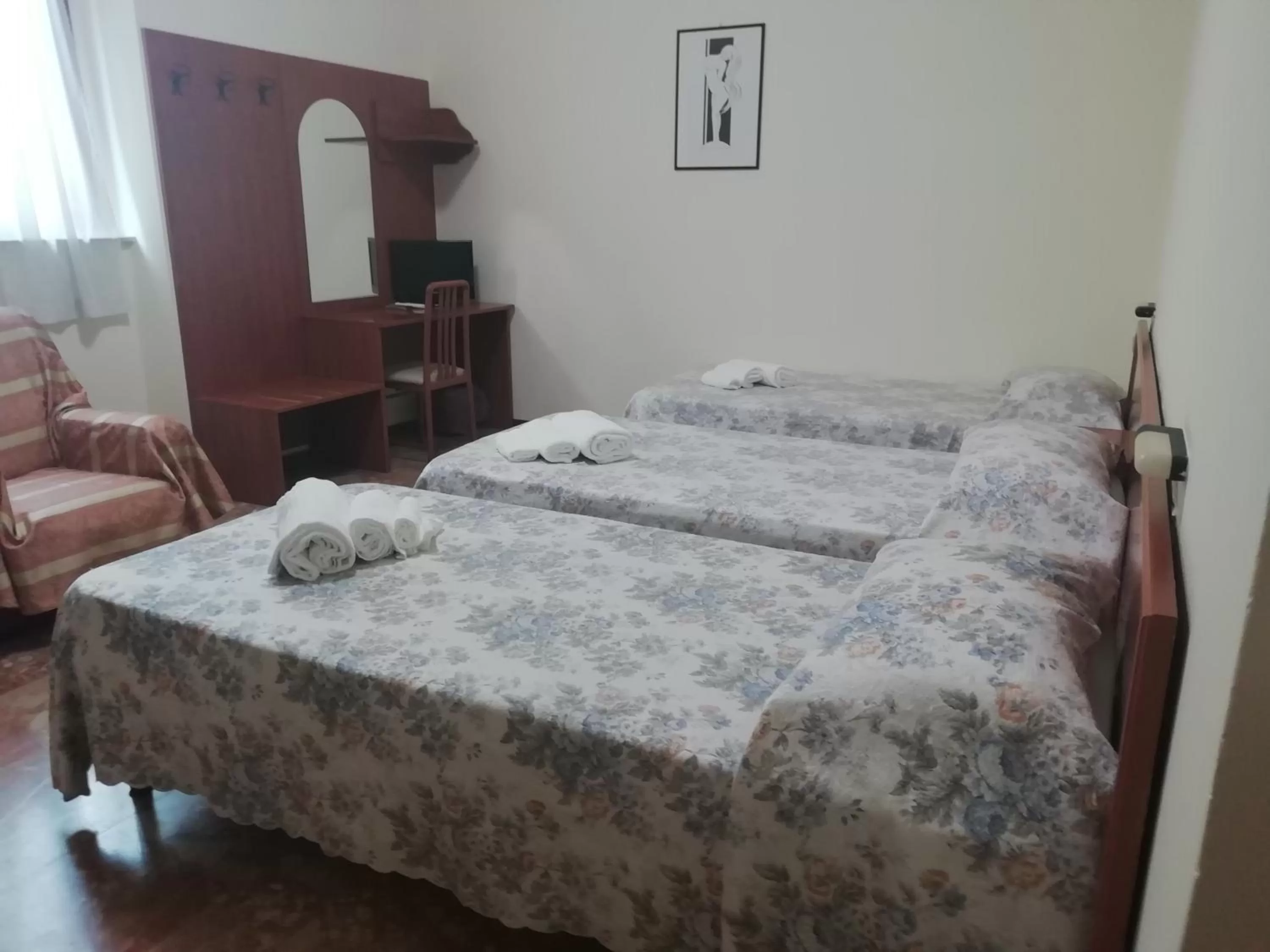 Bed in Hotel Primarosa