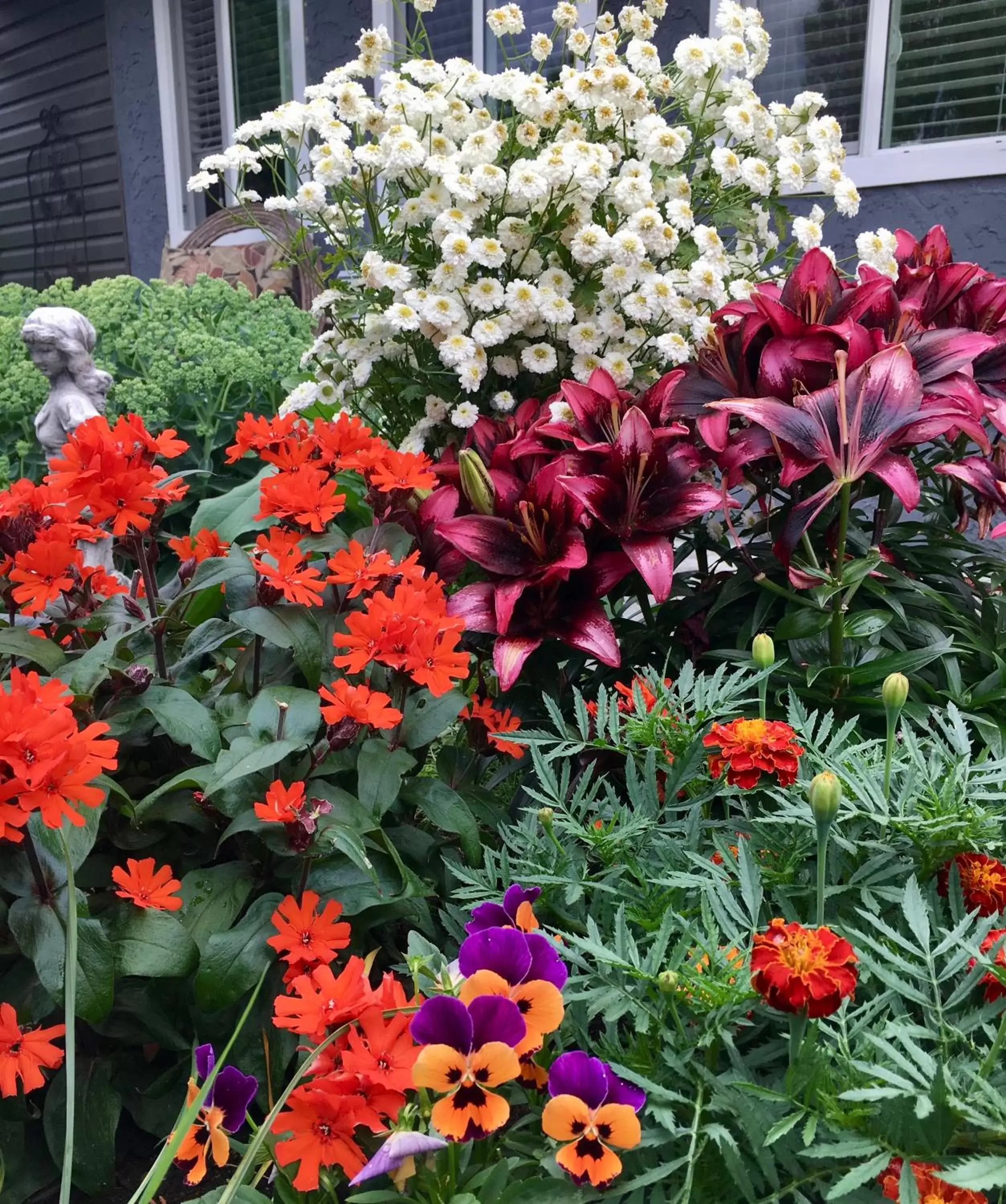 Garden in Arrow Lake Motel