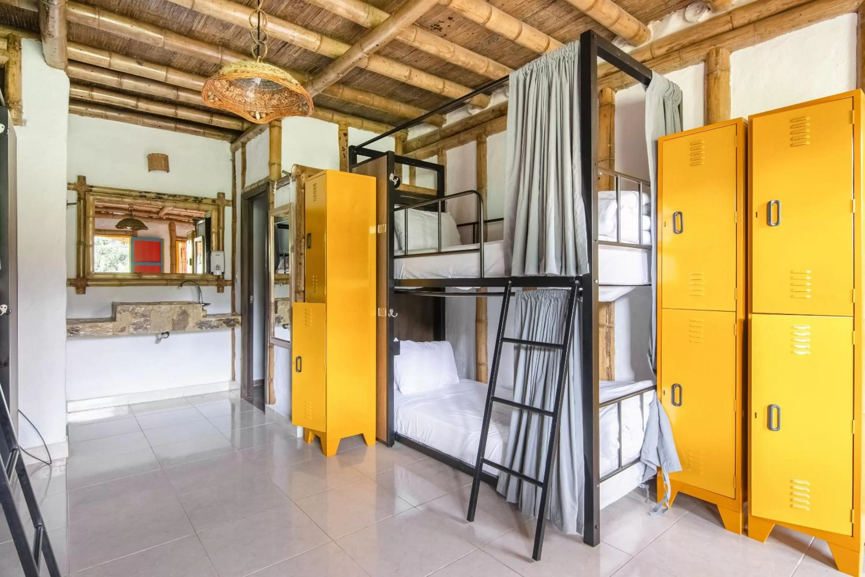 bunk bed in Los Otobos finca hotel 1