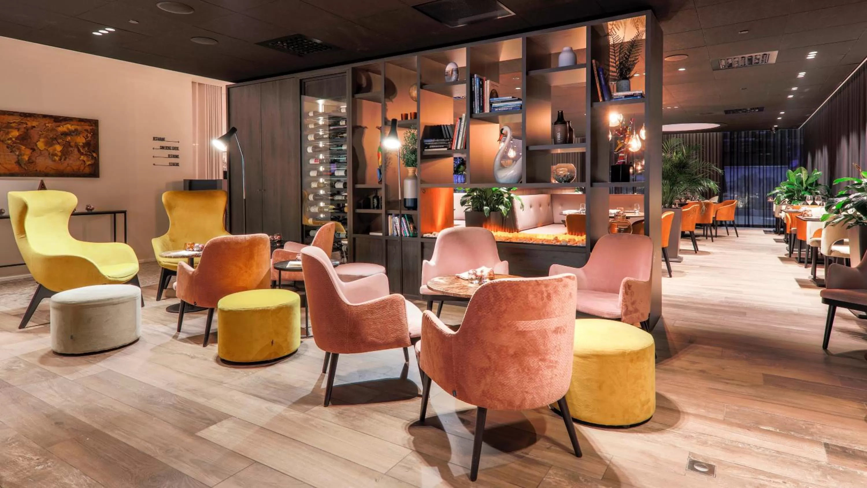 Lounge or bar in Radisson Blu Hotel, Bruges