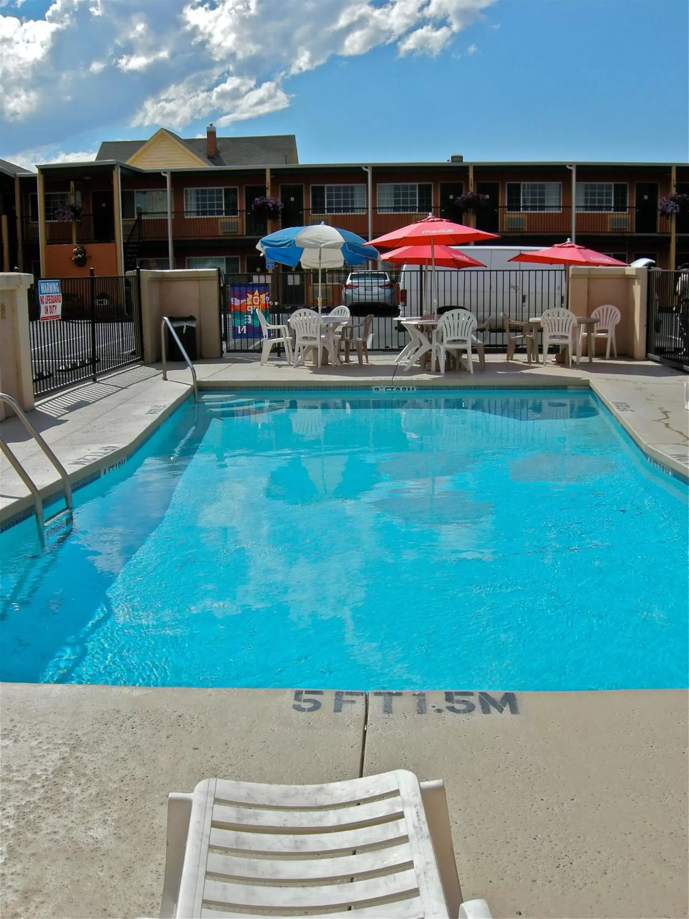 Swimming pool in Americas Best Value Inn - Pendleton Swimming pool in Americas Best Value Inn - Pendleton