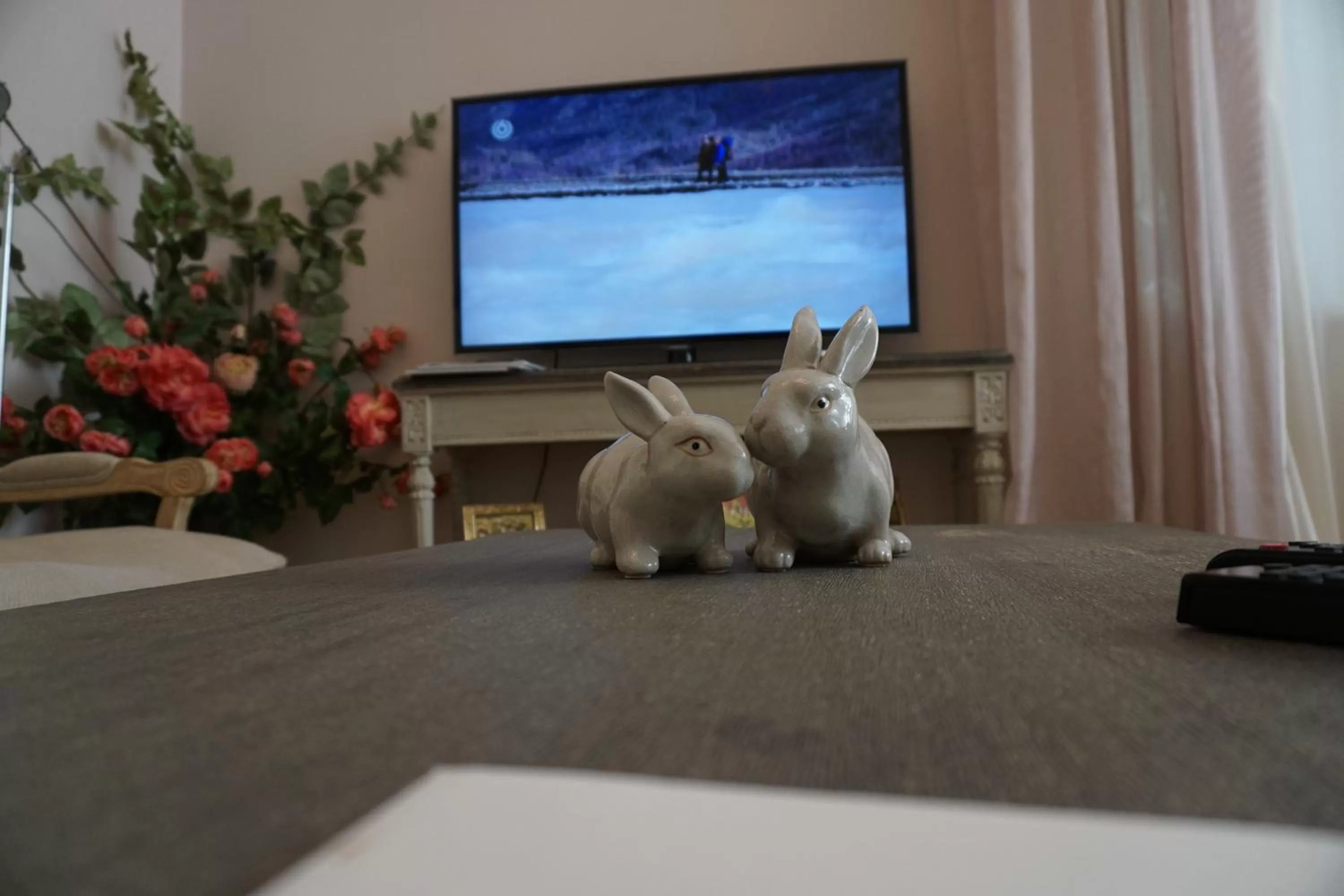 TV and multimedia in Wooden Villa APARTMENTS