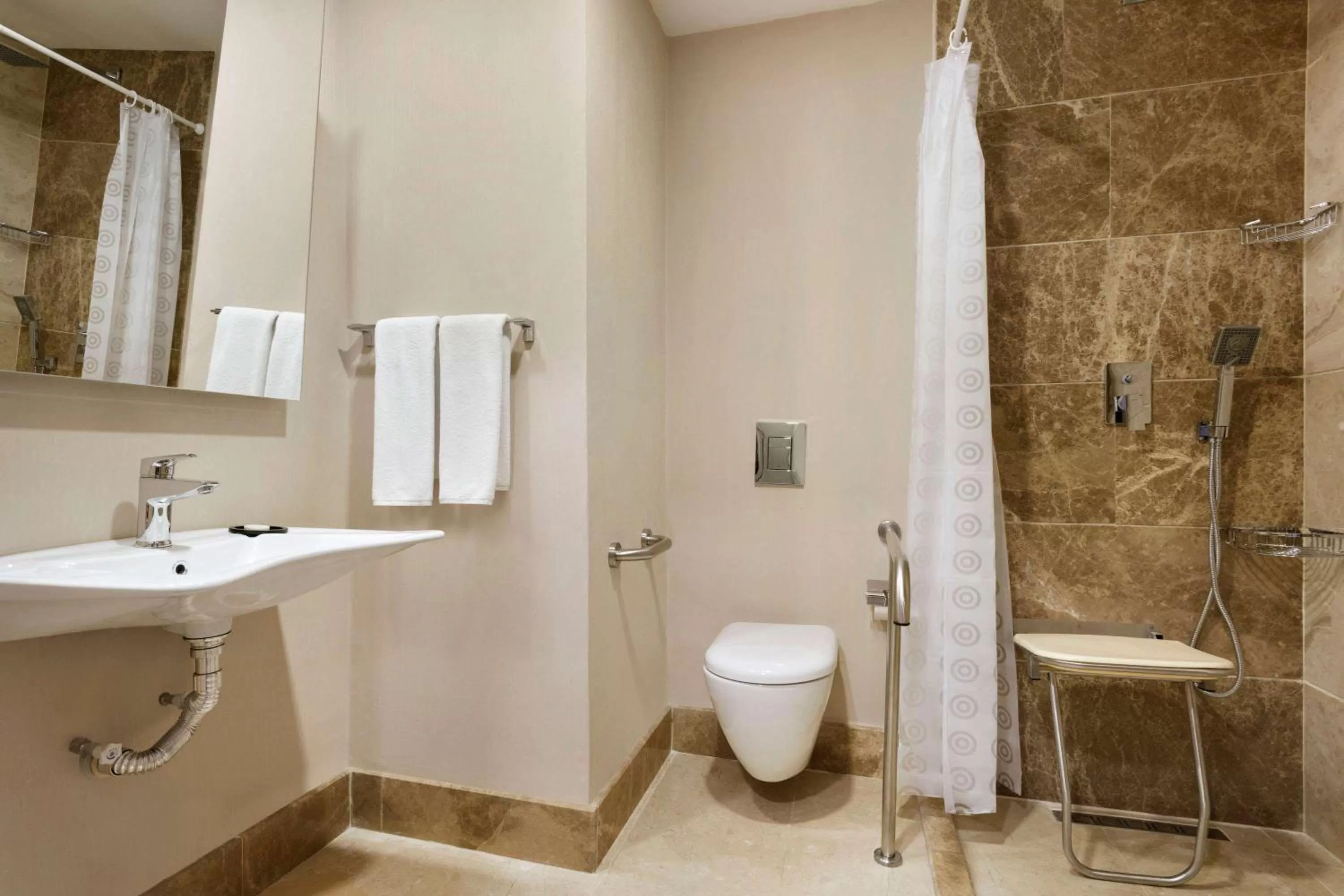 Bathroom in Ramada Encore by Wyndham Gebze