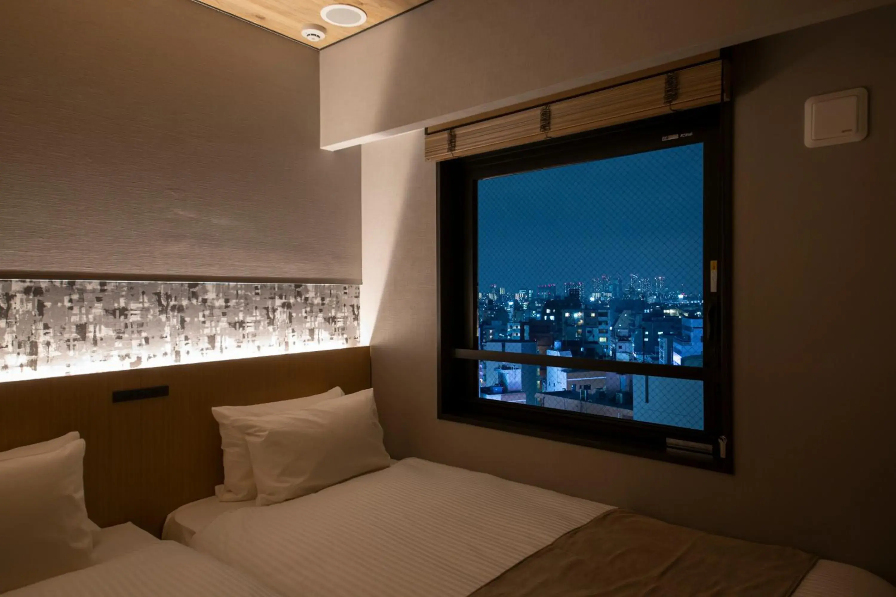 City view, Bed in Hotel Amanek Kamata-Eki Mae