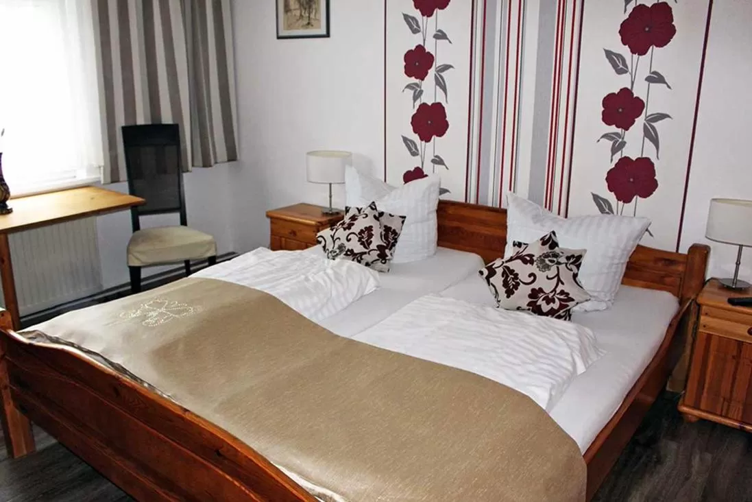 Bed in Forsthaus-Ferienhotel am Dobrock