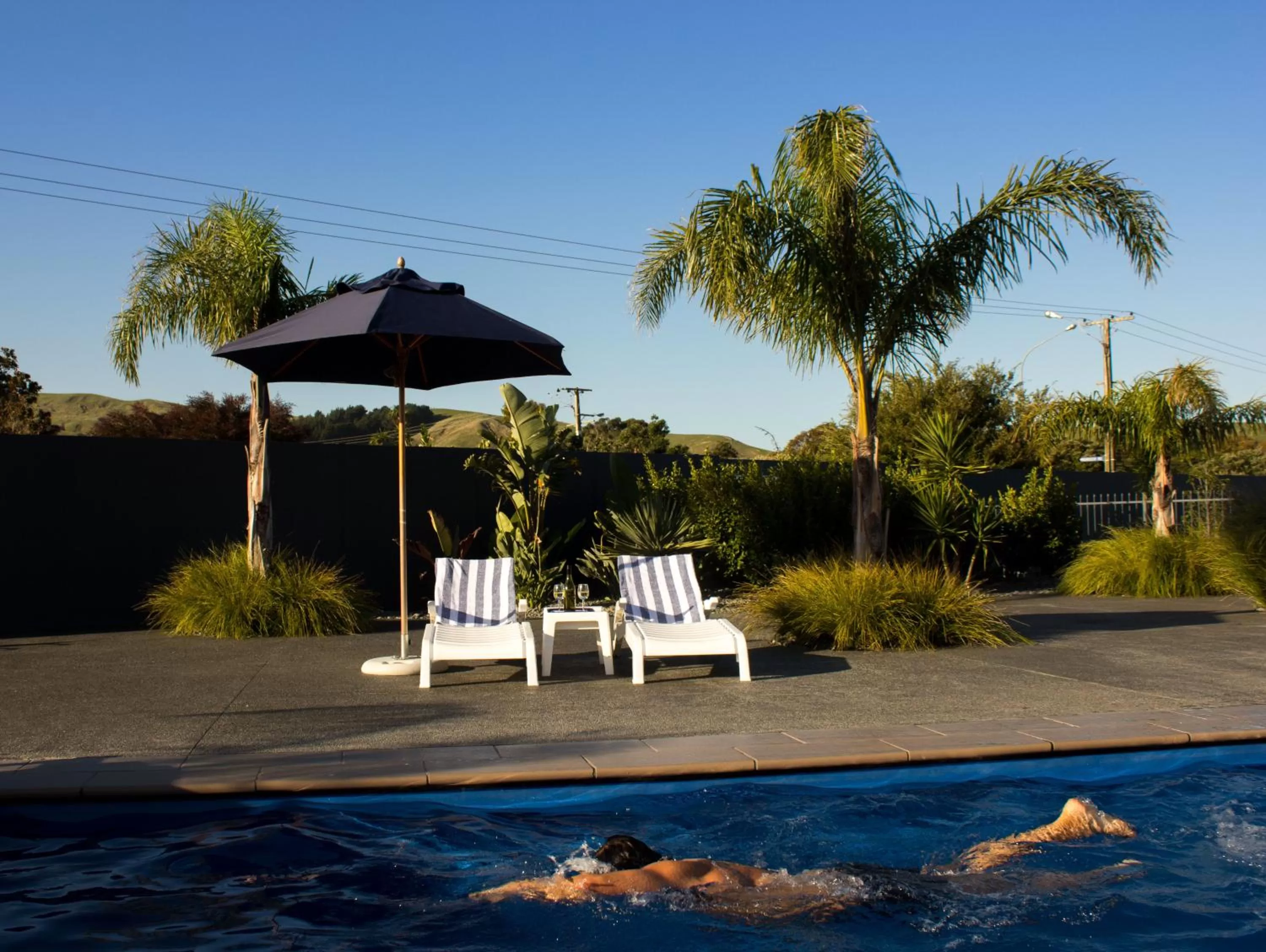 Area and facilities in Motel Oasis