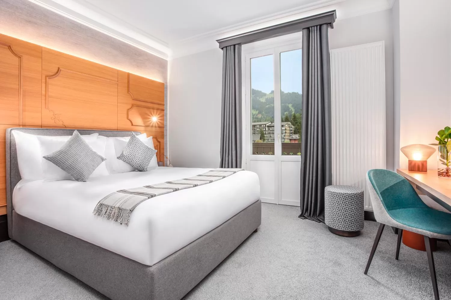 Bedroom, Bed in Villars Palace