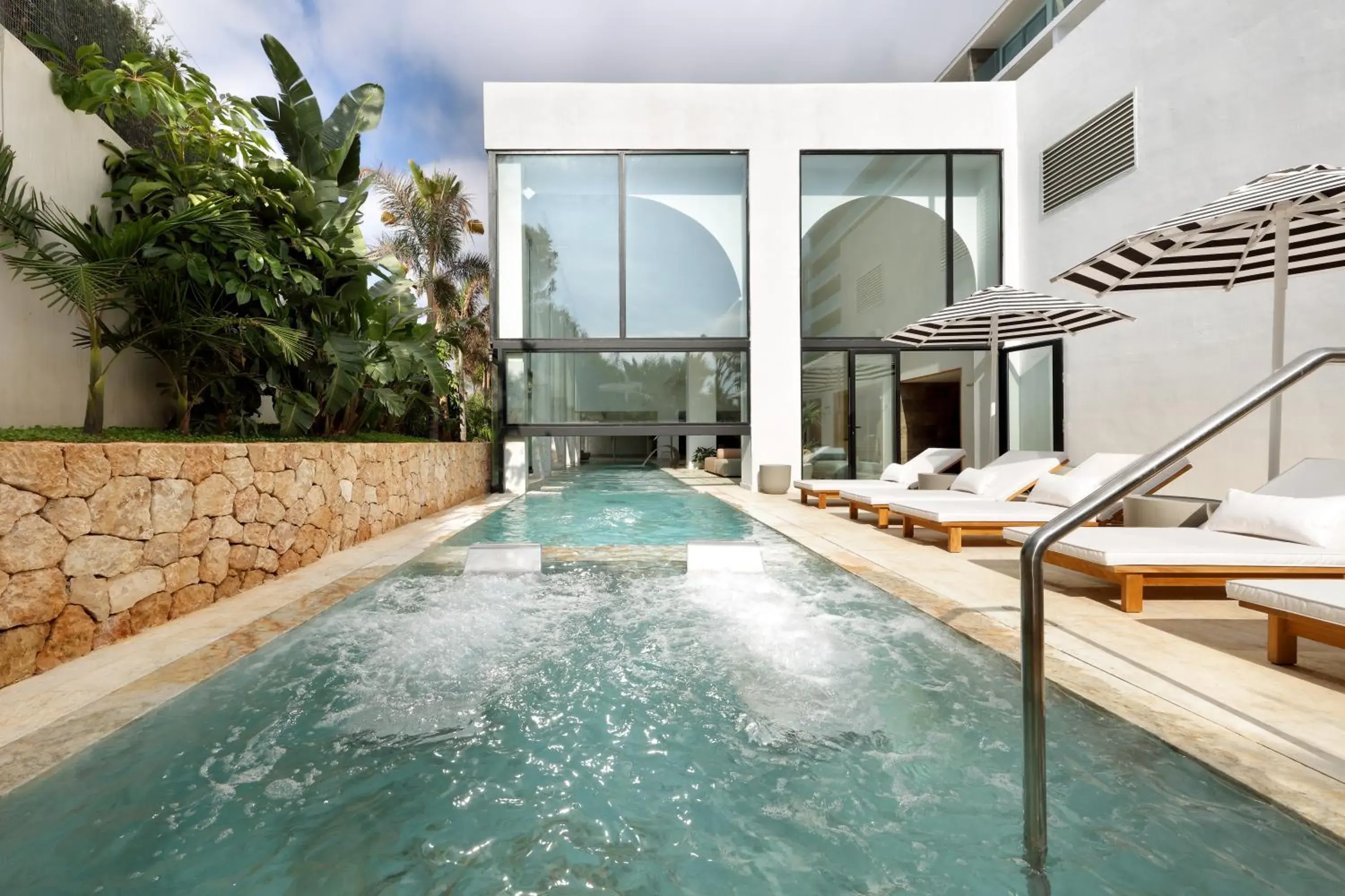 Hot Tub, Swimming Pool in Bless Hotel Ibiza - The Leading Hotels of The World