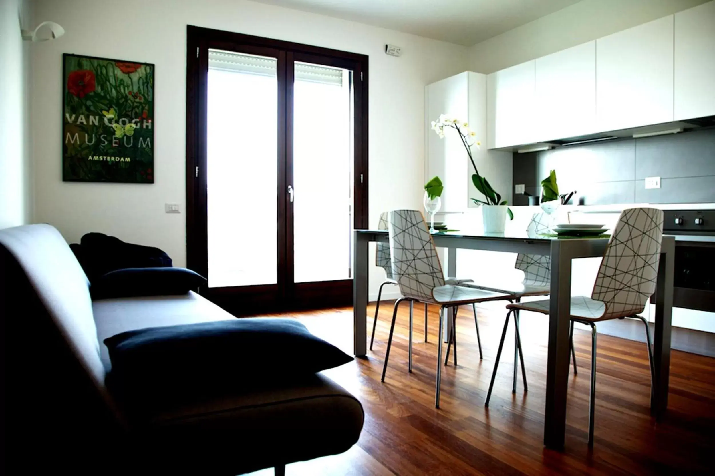 Kitchen or kitchenette, Seating Area in Residence Milano Bicocca