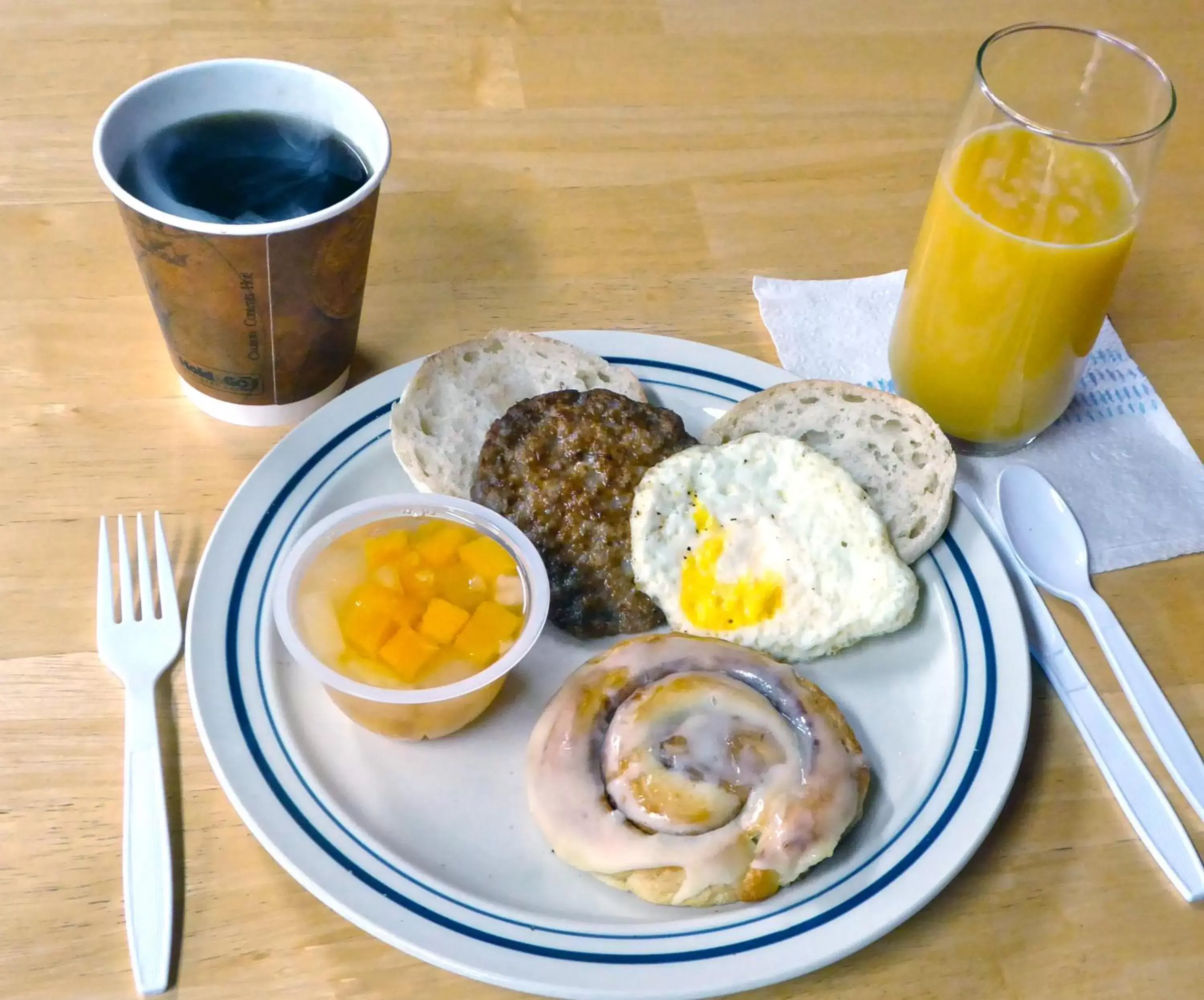 Breakfast in Homestead Inn and Suites