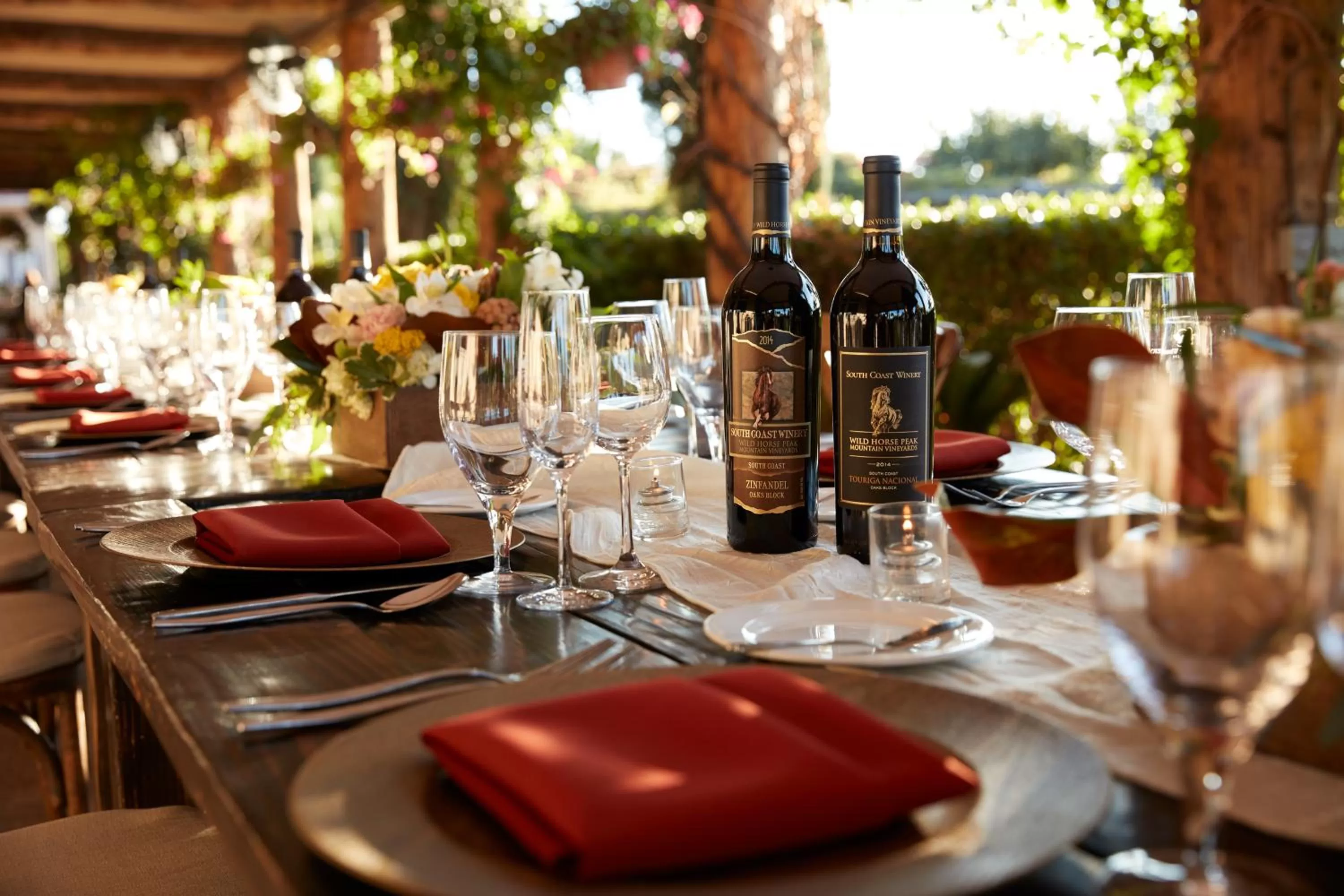 Restaurant/places to eat in South Coast Winery Resort & Spa