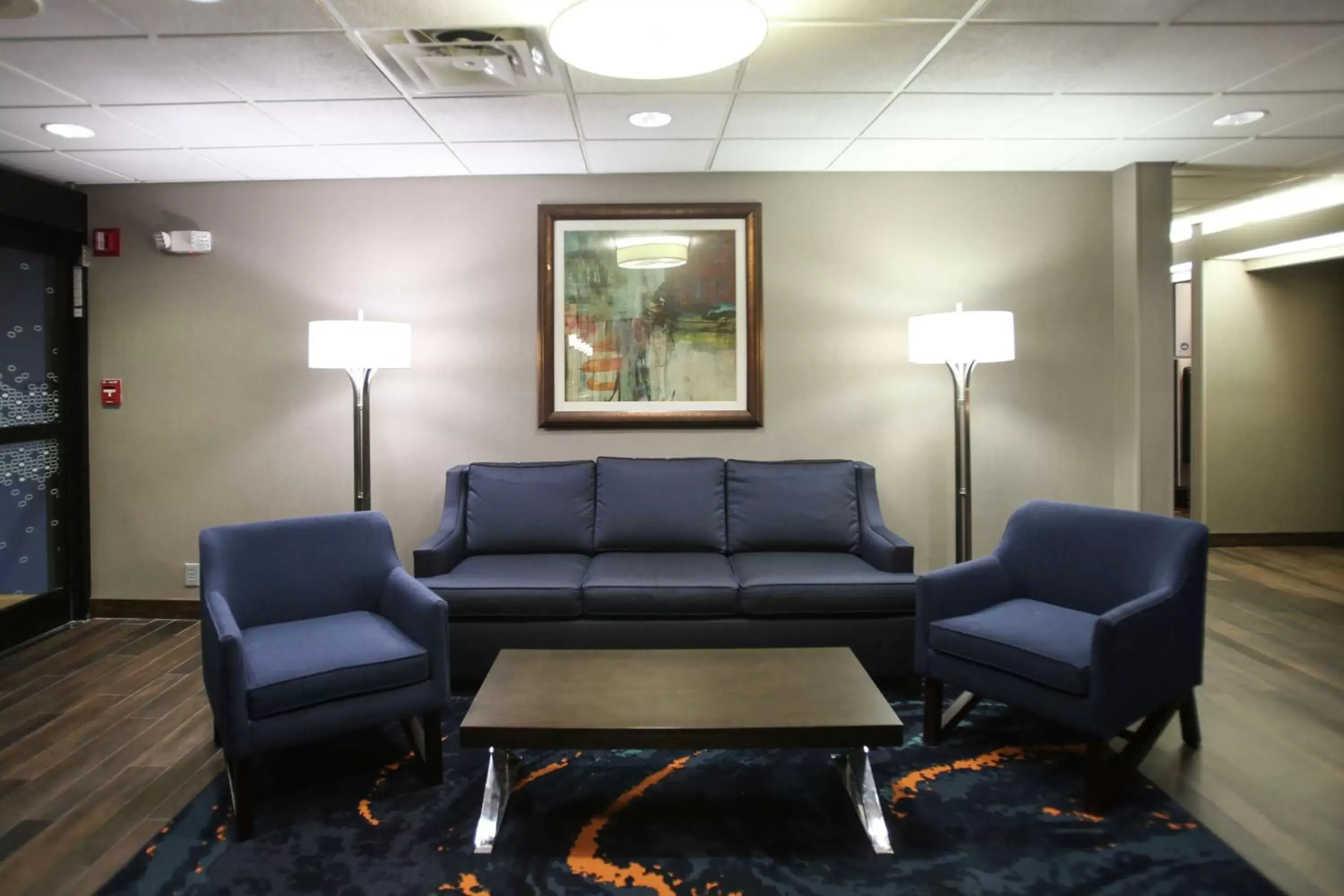 Lobby or reception, Seating Area in Hampton Inn Beckley