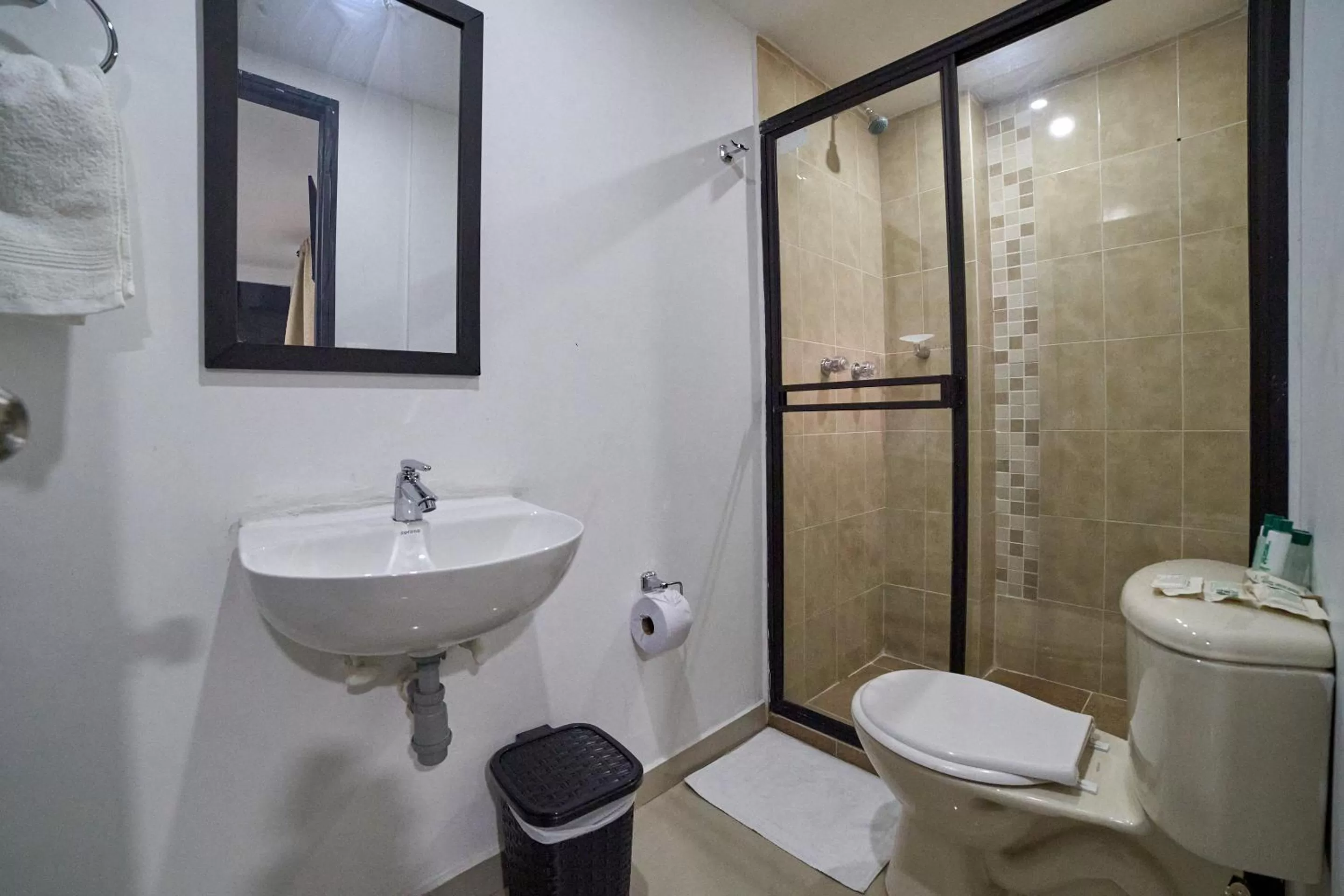 Shower, Bathroom in Farum Hotel Express