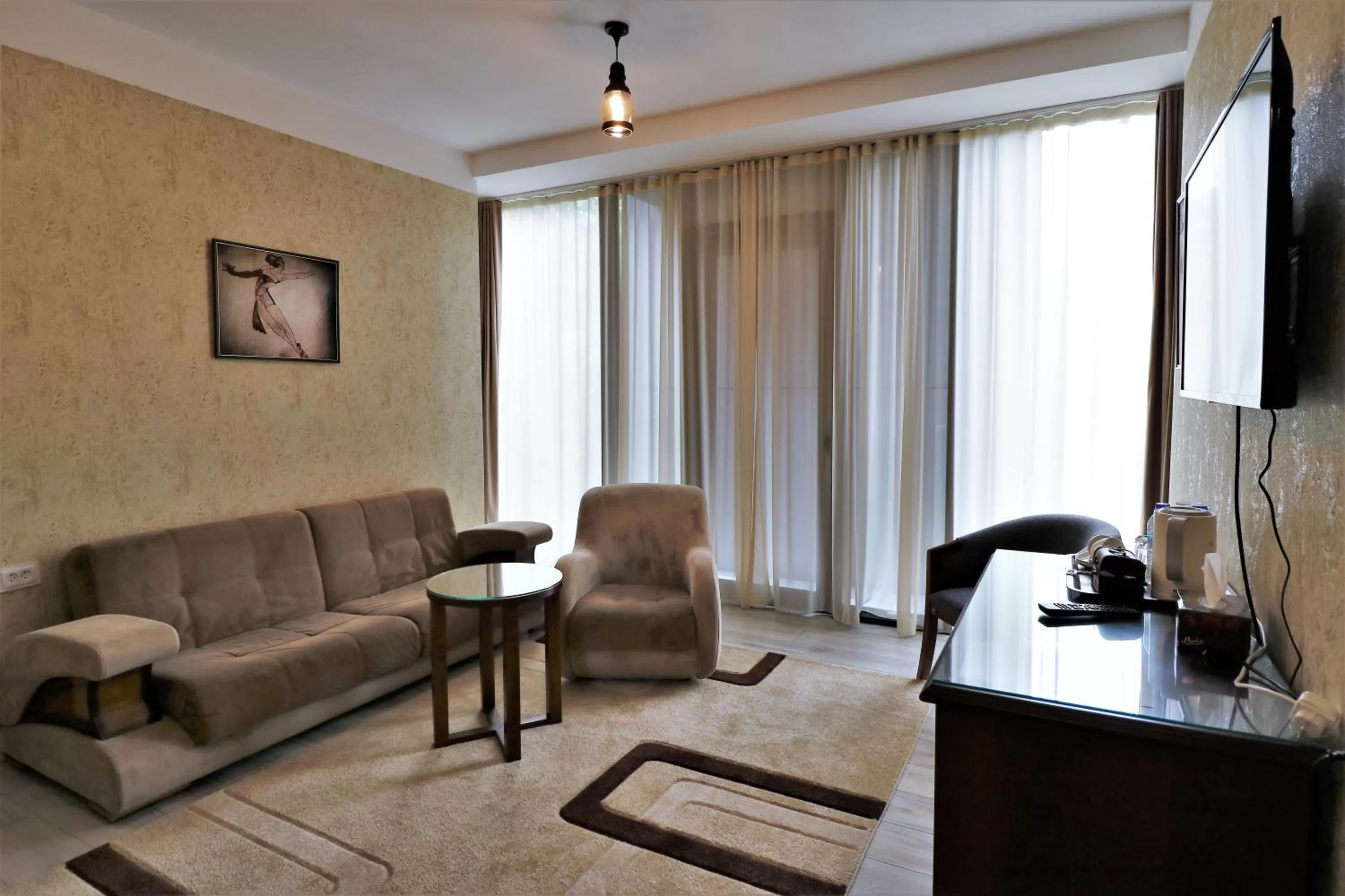 Living room in Hotel Liberty Theatre