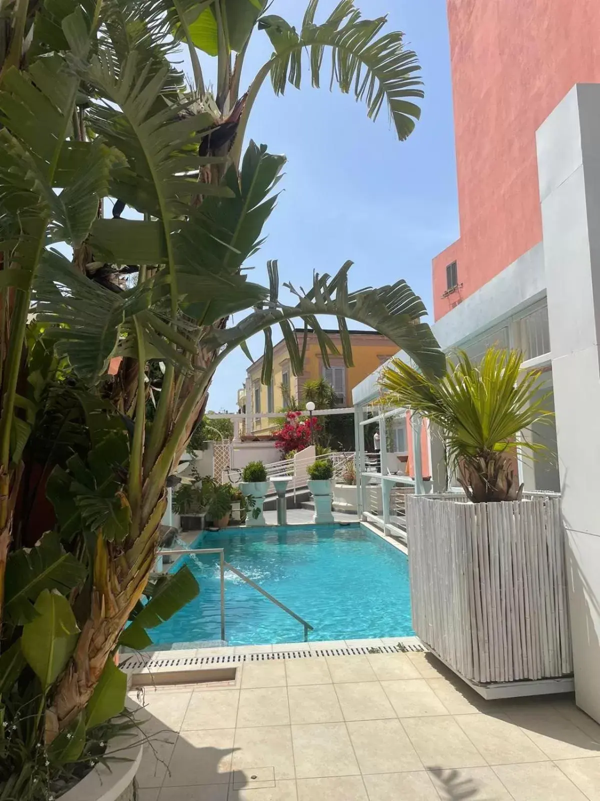 Swimming Pool in Hotel Terme Zi Carmela