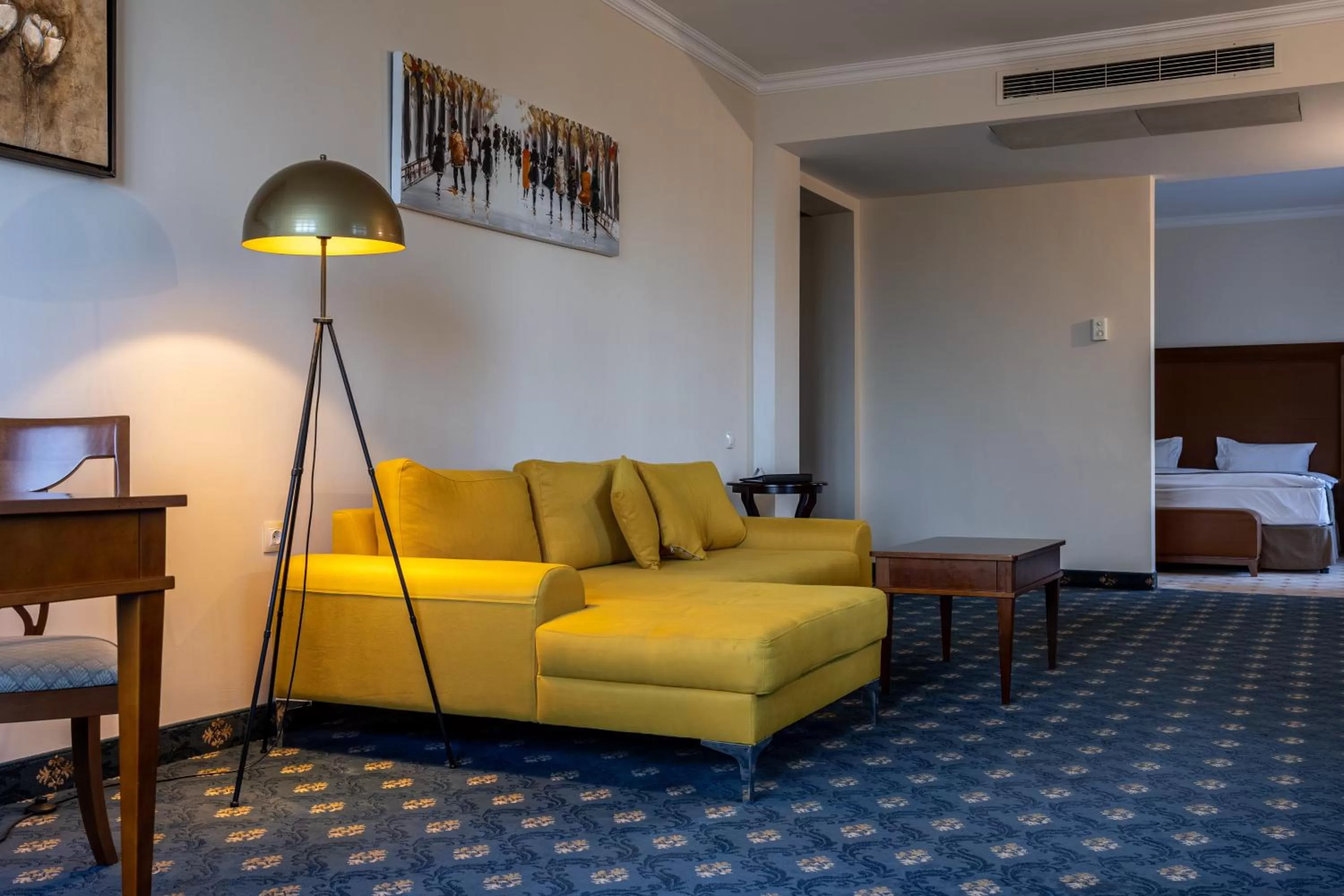 Bed in Primoretz Grand Hotel & Spa