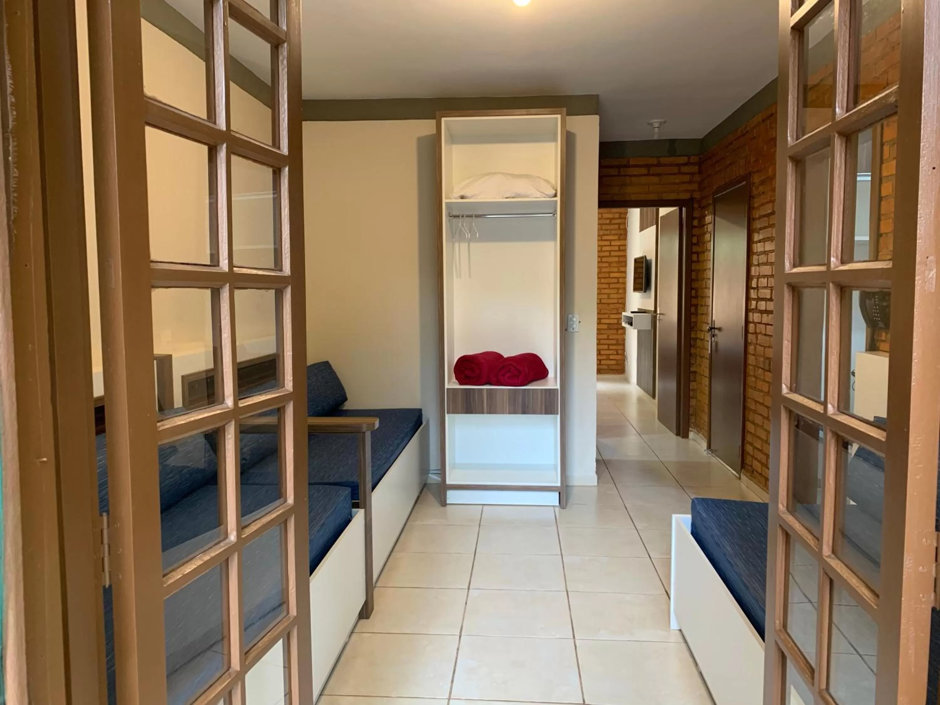 Bed in Hotel São Sebastião da Praia