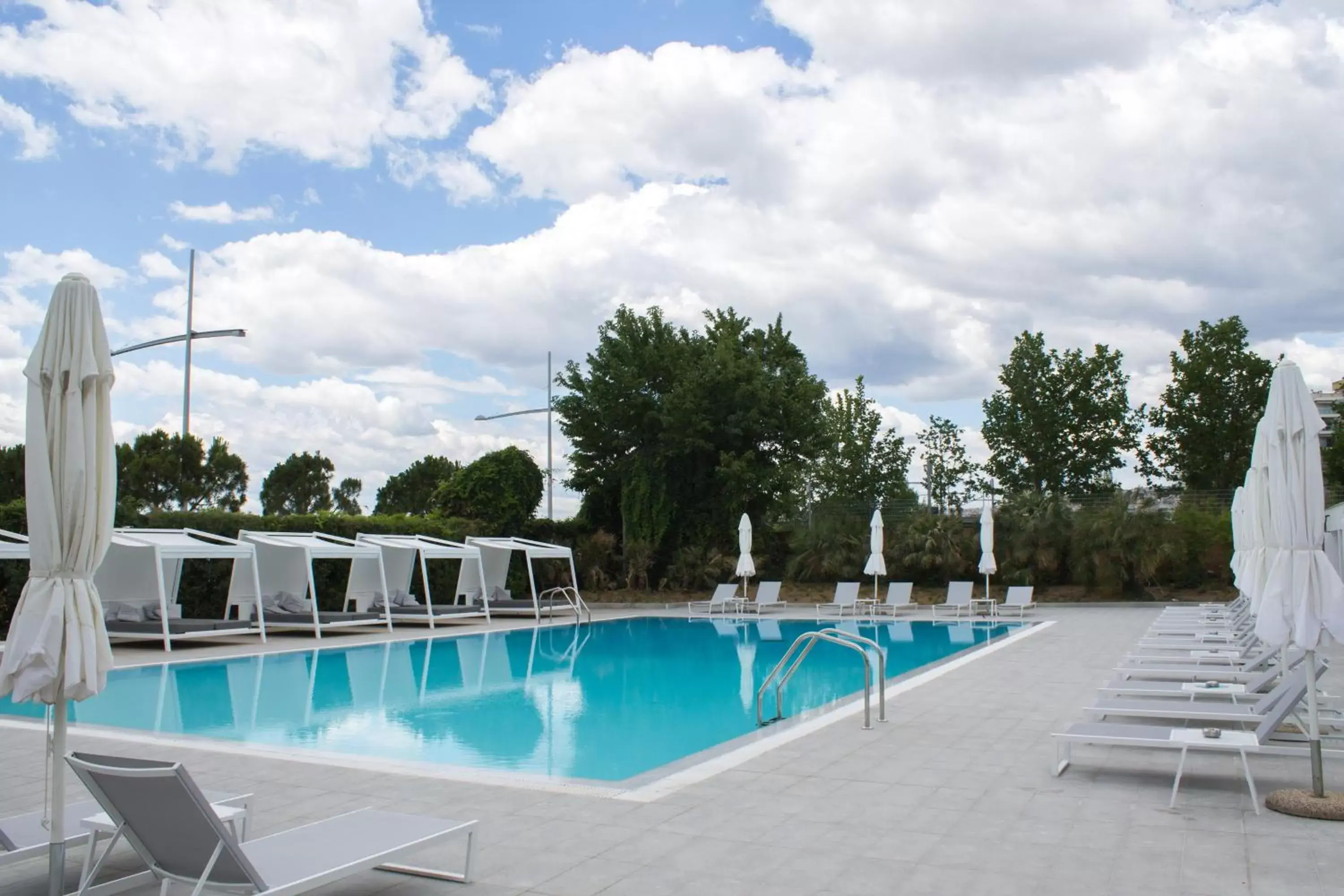 Property building, Swimming Pool in Makedonia Palace