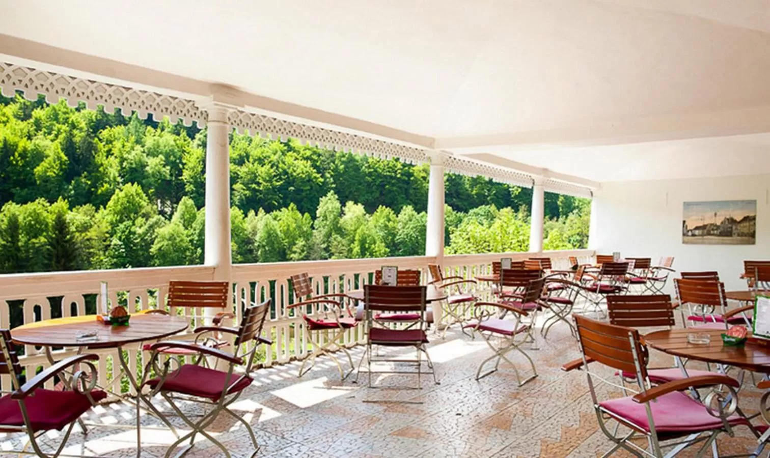 Balcony/Terrace in Hotel U Bílého koně