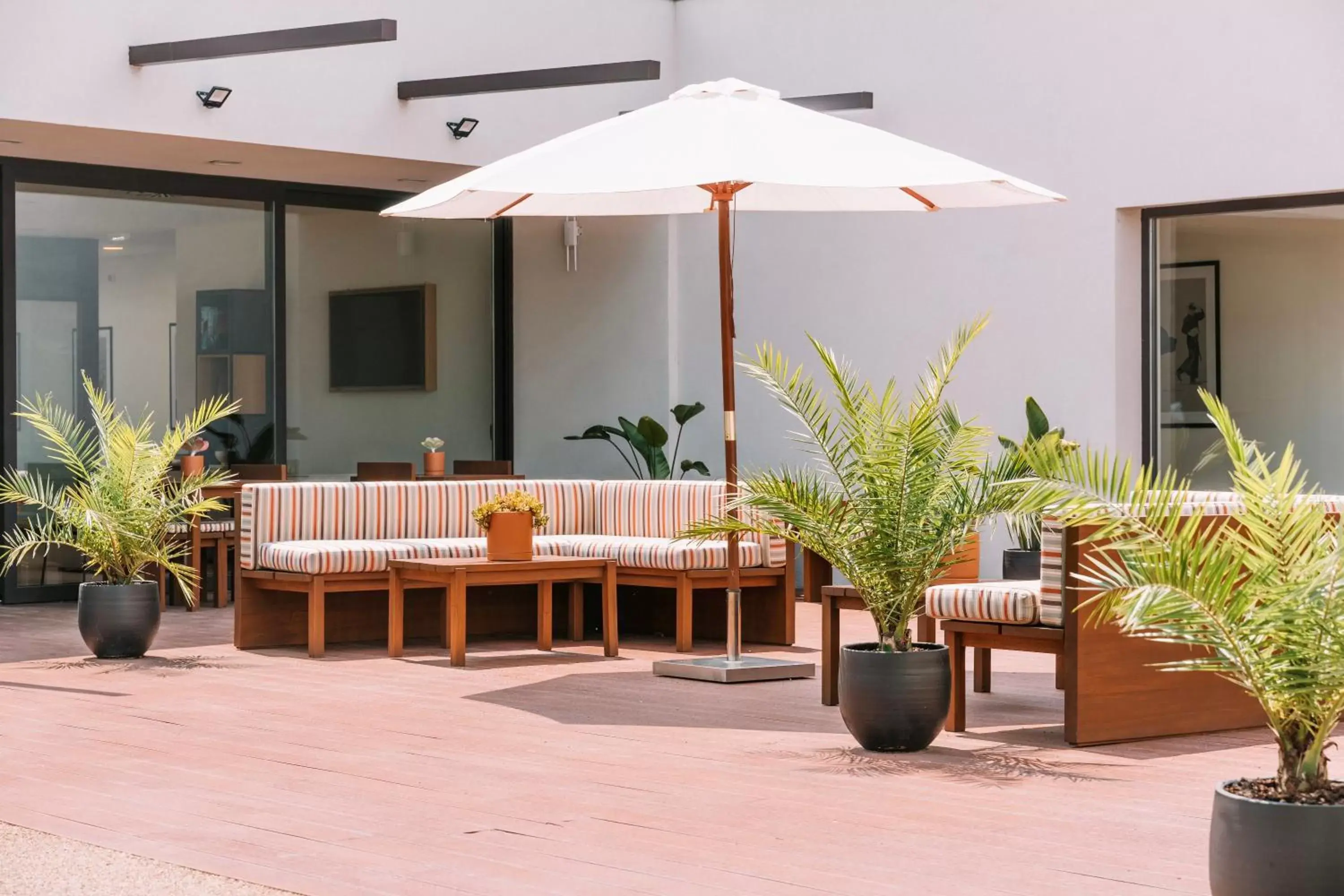 Balcony/Terrace in BFRESH Hotel - Padel, Pool & Fitness - Adults Only - Private Parking