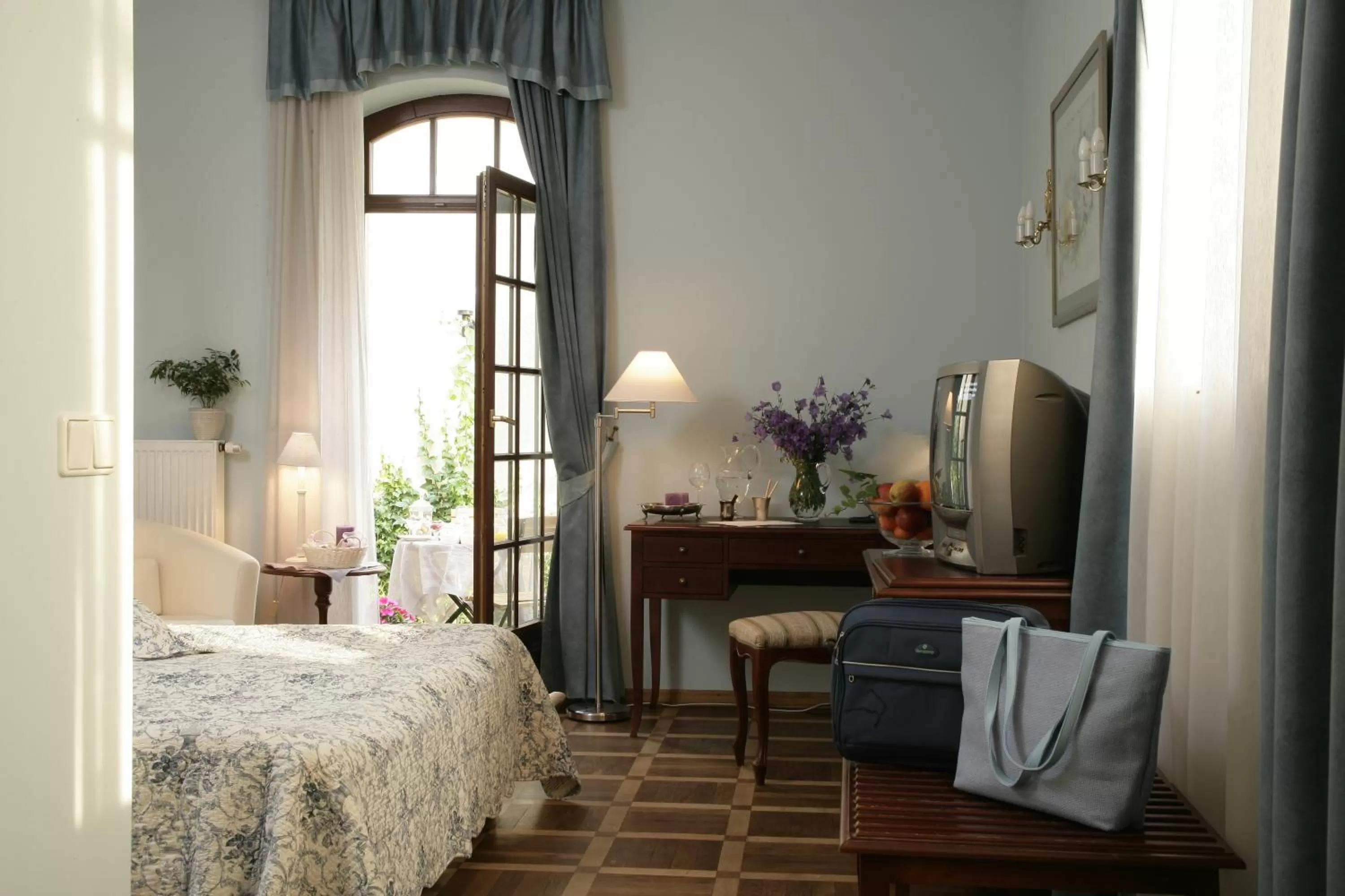 Bed in Hotel Maltański