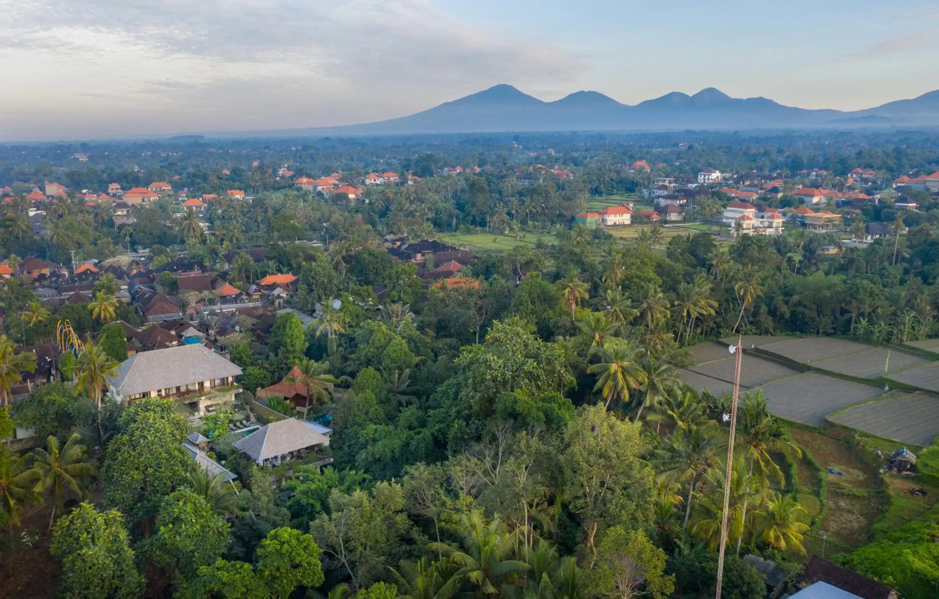 Bird's eye view, Bird's-eye View in Kano Sari Ubud Villas