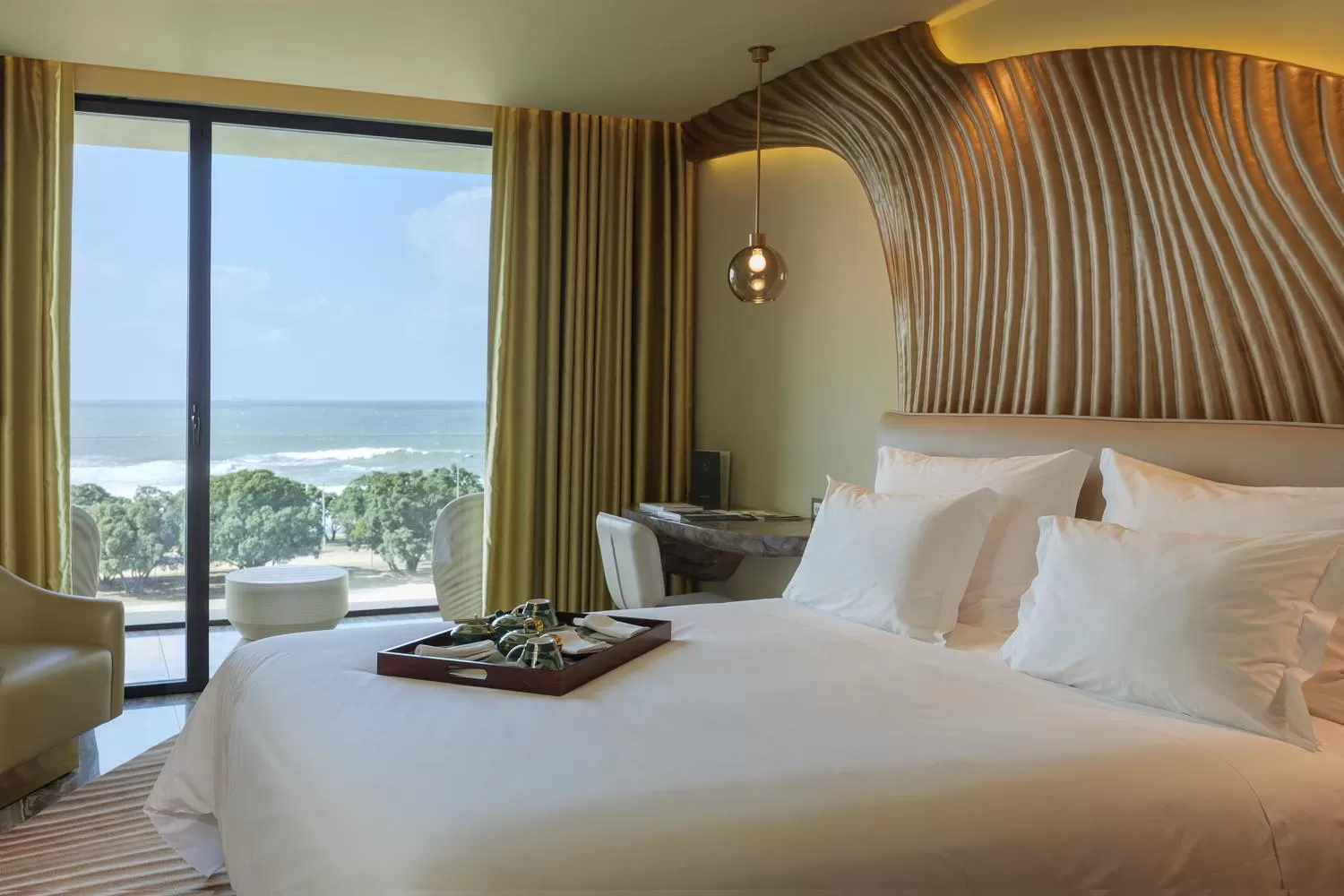 Sea view, Bed in Vila Foz Hotel & SPA - member of Design Hotels