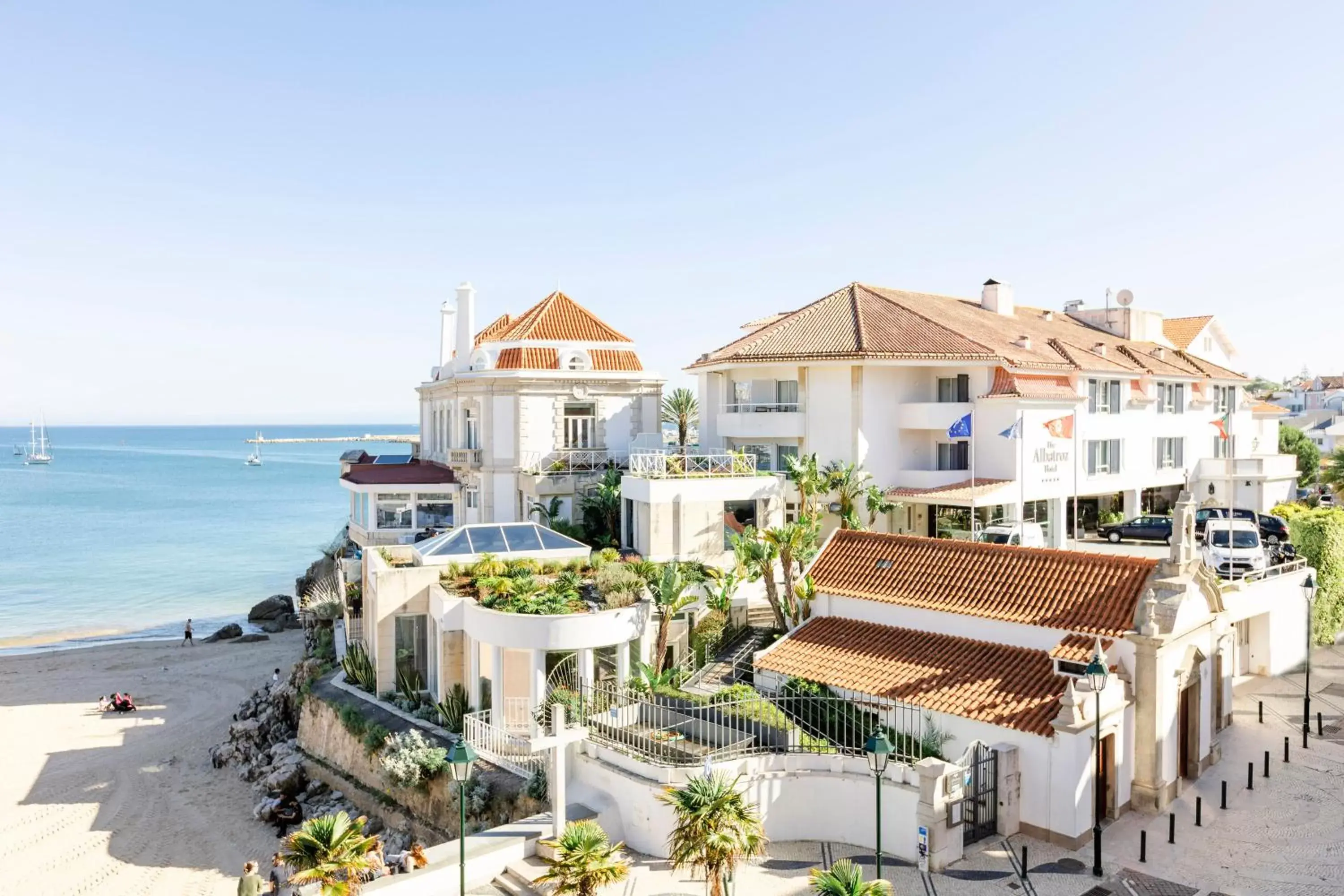 Bird's eye view in The Albatroz Hotel