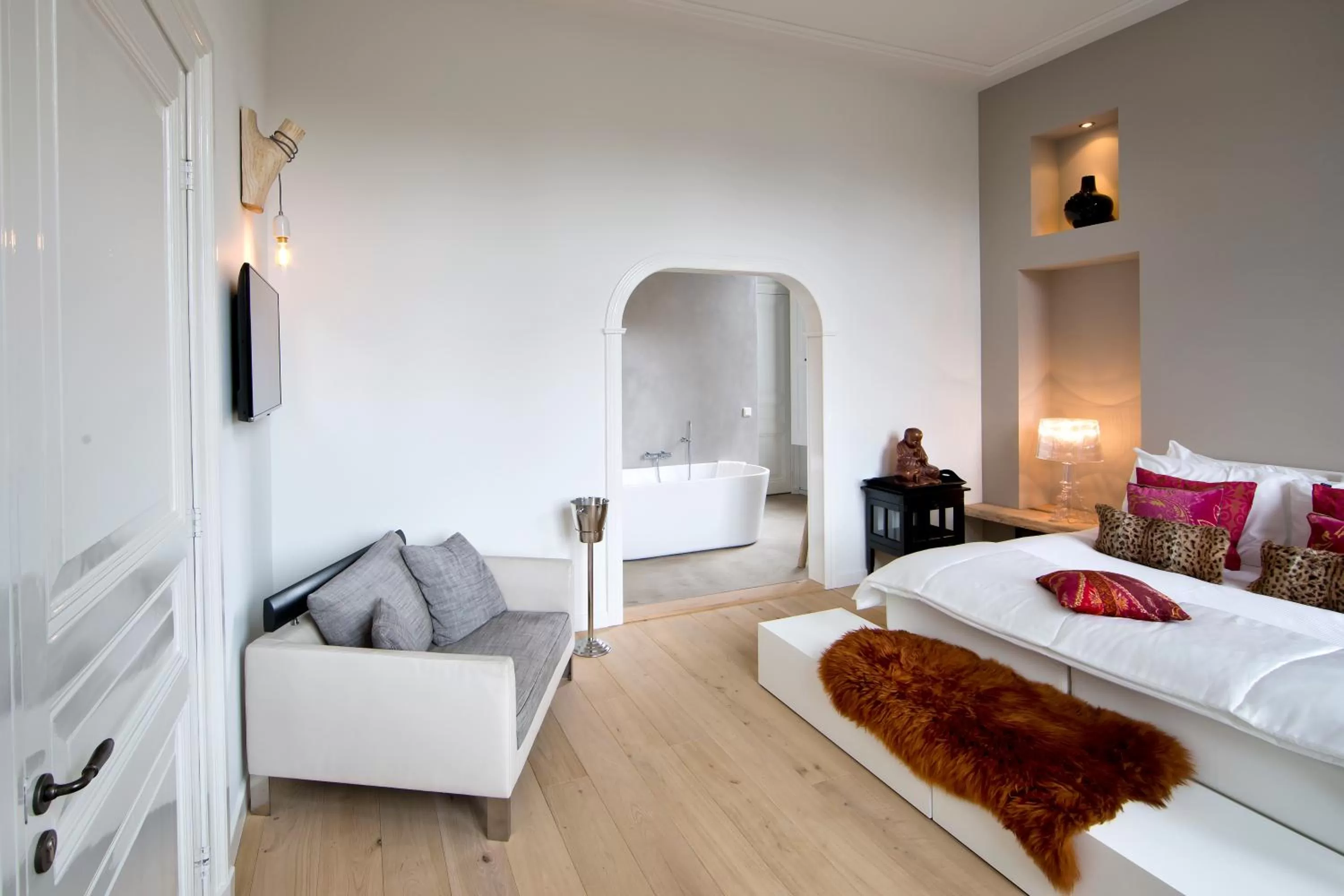 Photo of the whole room, Bed in Villa Polder