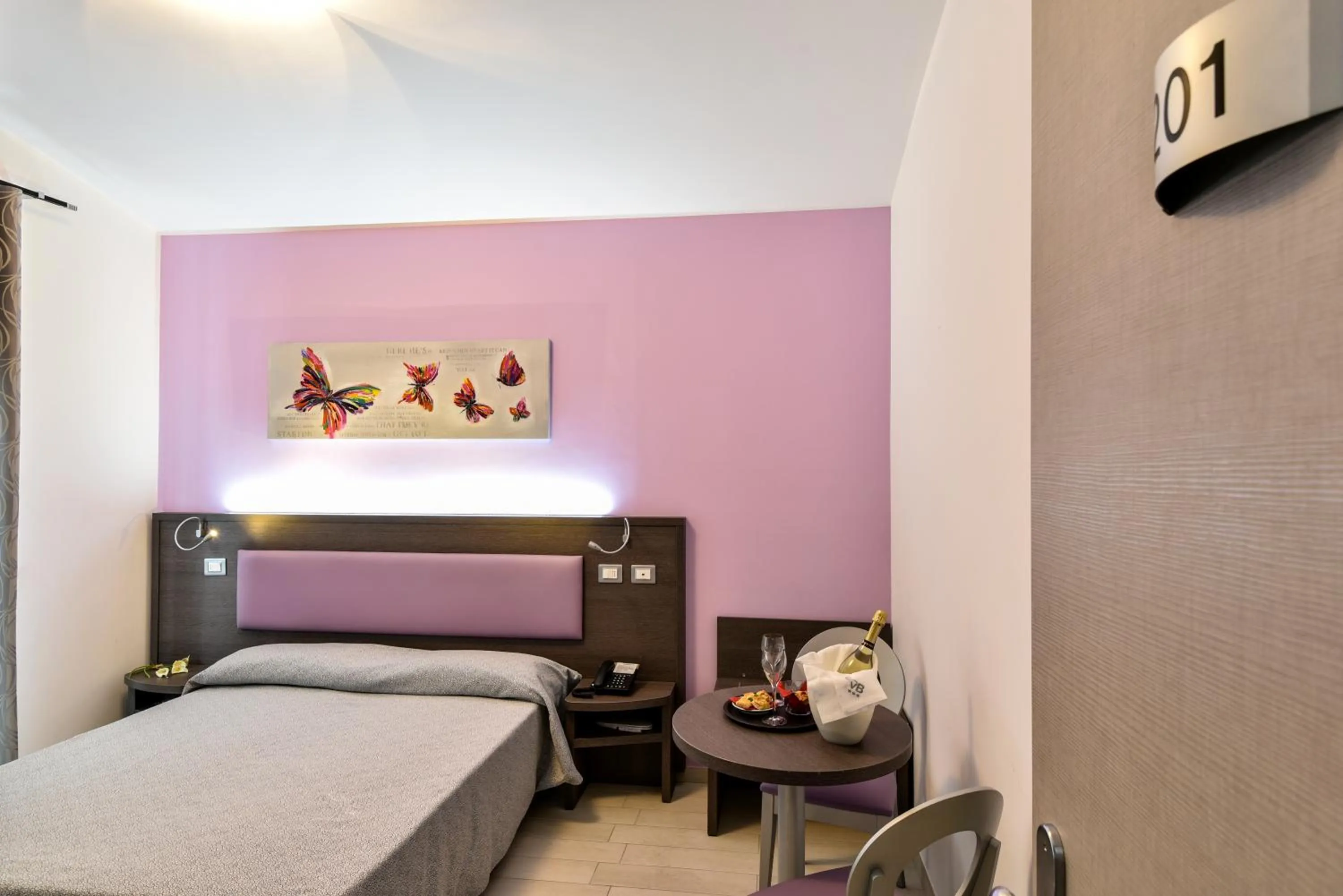 Bedroom, Bed in Hotel Villa Bianca