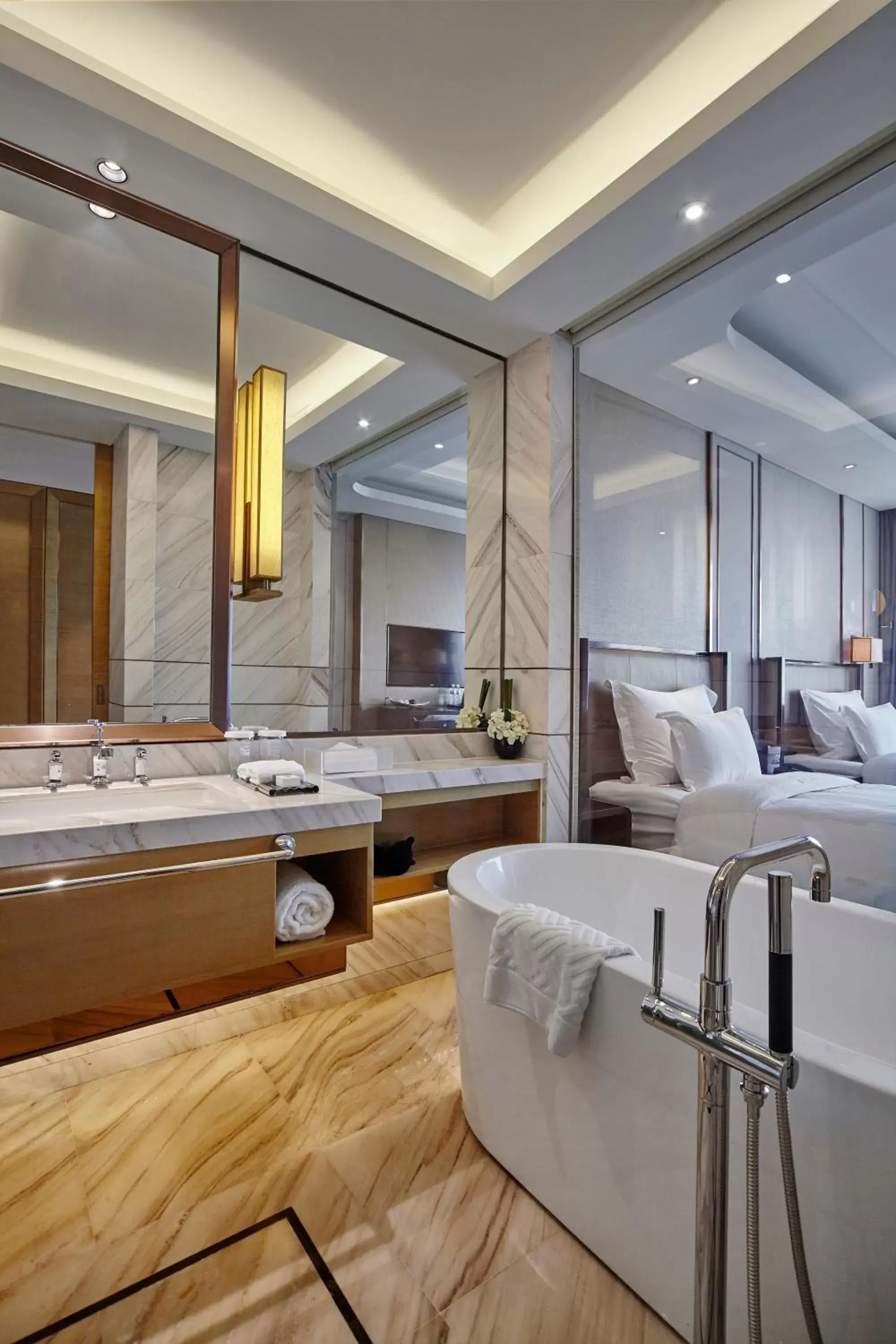 Bathroom in Wyndham Qingdao