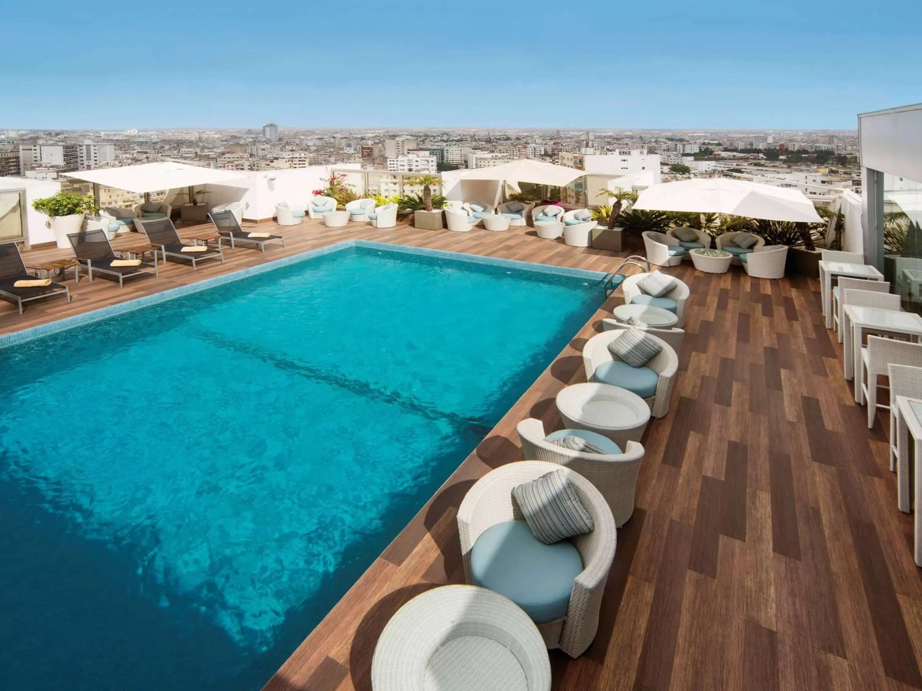 Property building, Pool View in Mövenpick Hotel Casablanca