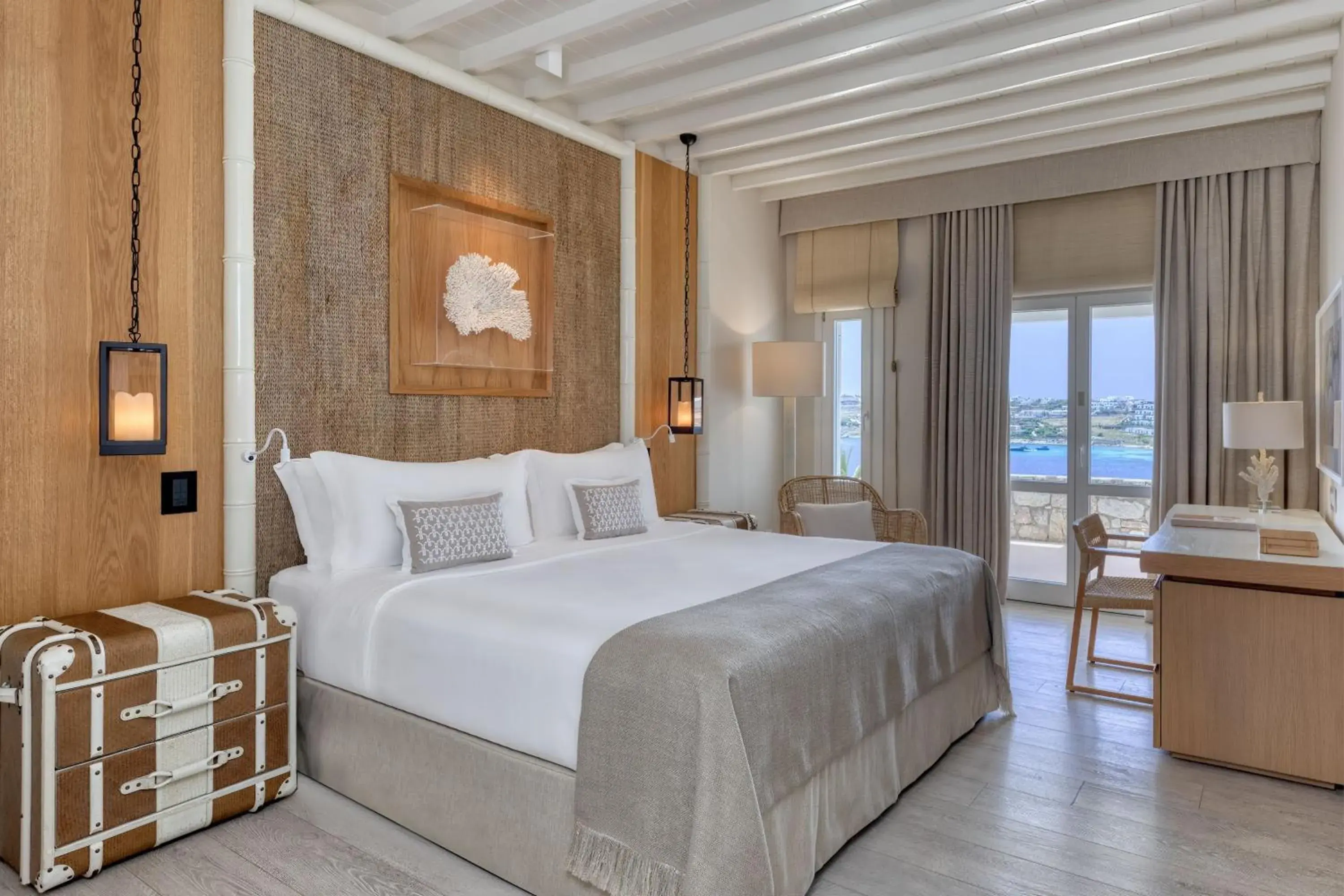 Photo of the whole room, Bed in Santa Marina, a Luxury Collection Resort, Mykonos