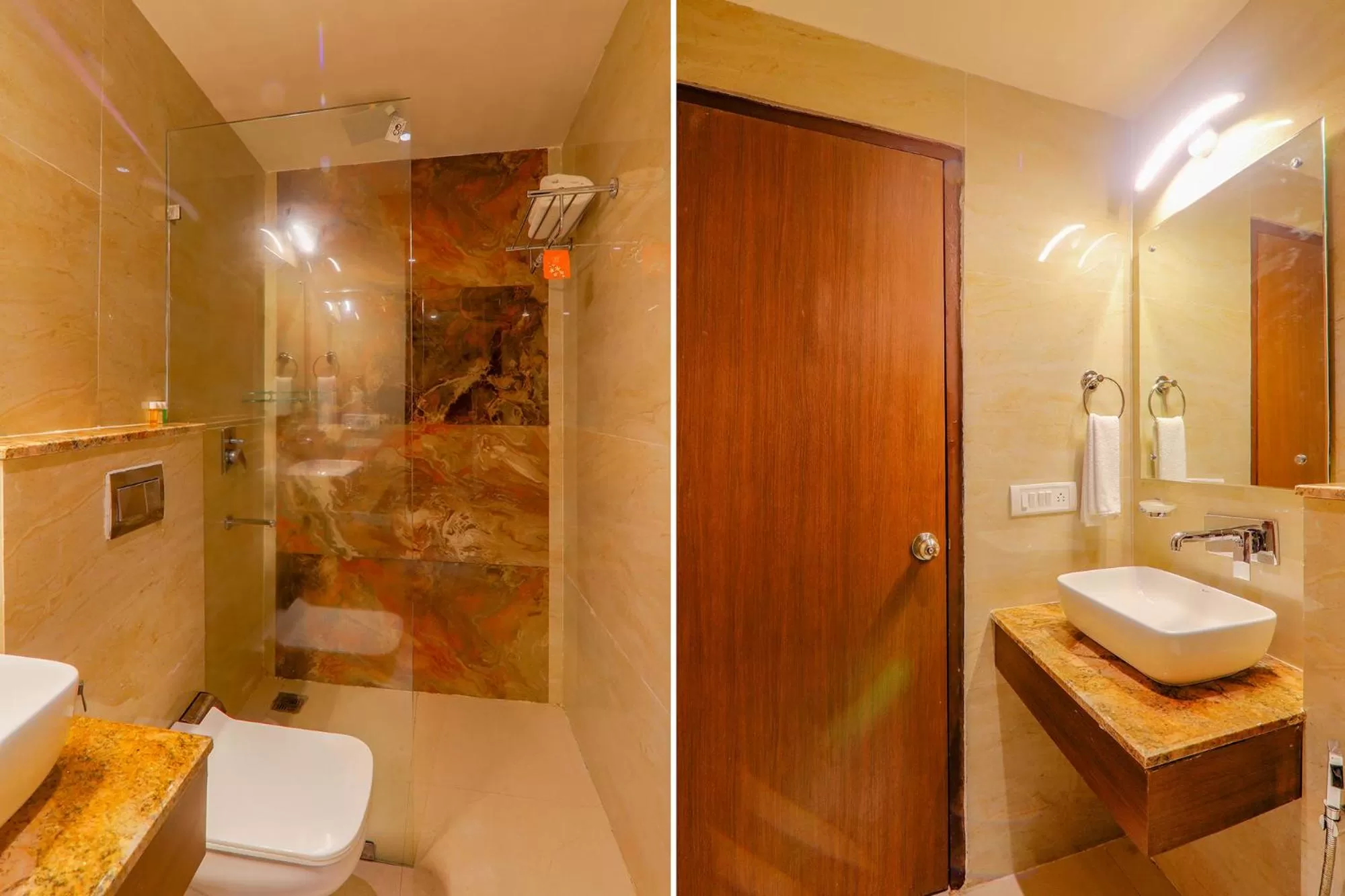 Bathroom in FabHotel Aurelia Grand