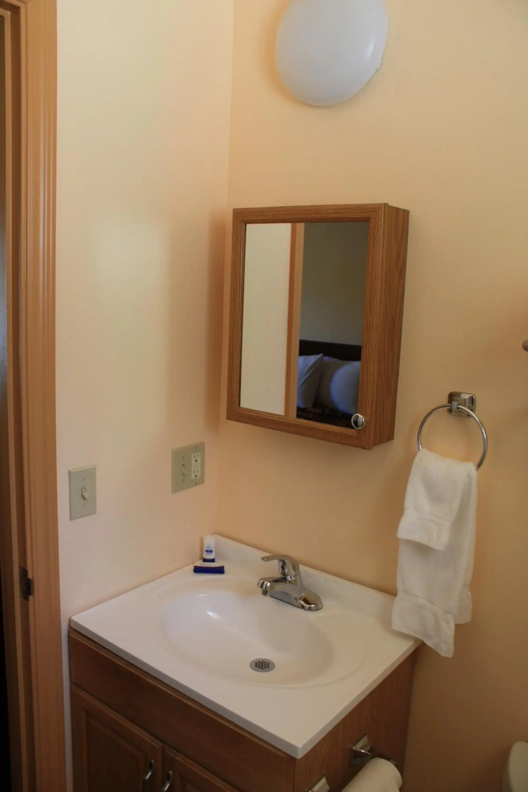 Bathroom in Gold Trail Motor Lodge