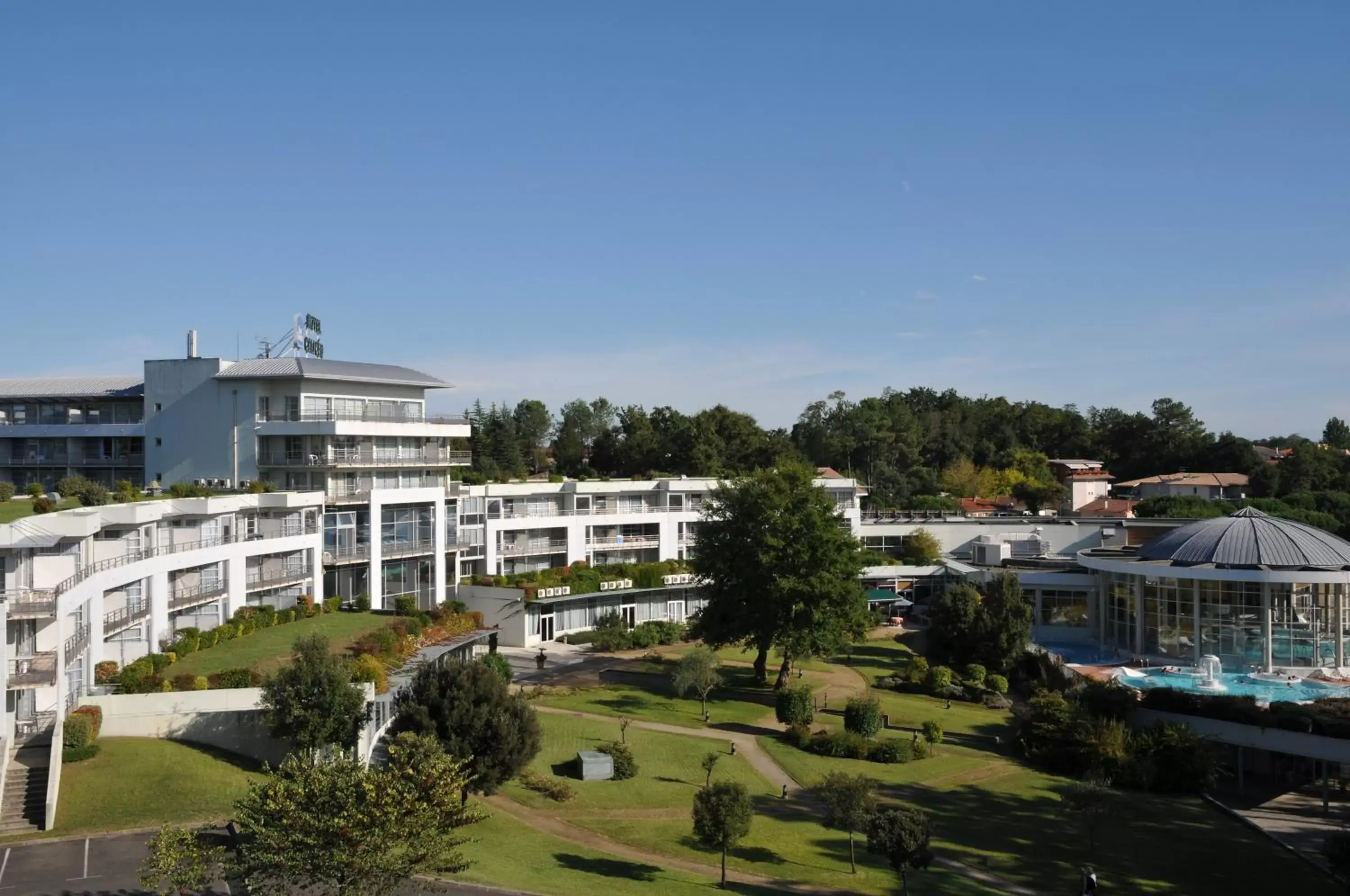 Bird's eye view, Pool View in Best Western Sourceo