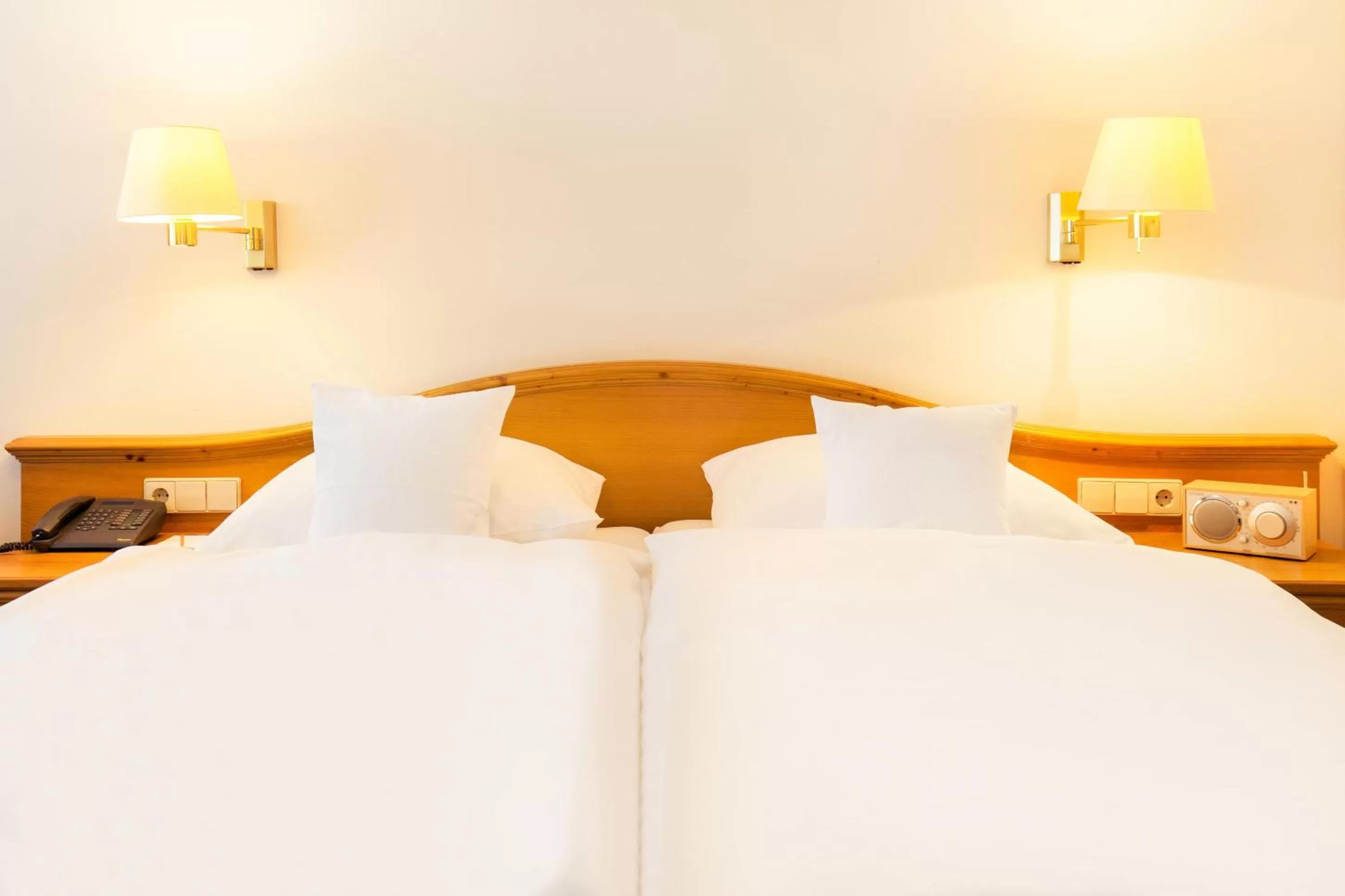 Staff, Bed in Landgasthof Hotel Hirsch