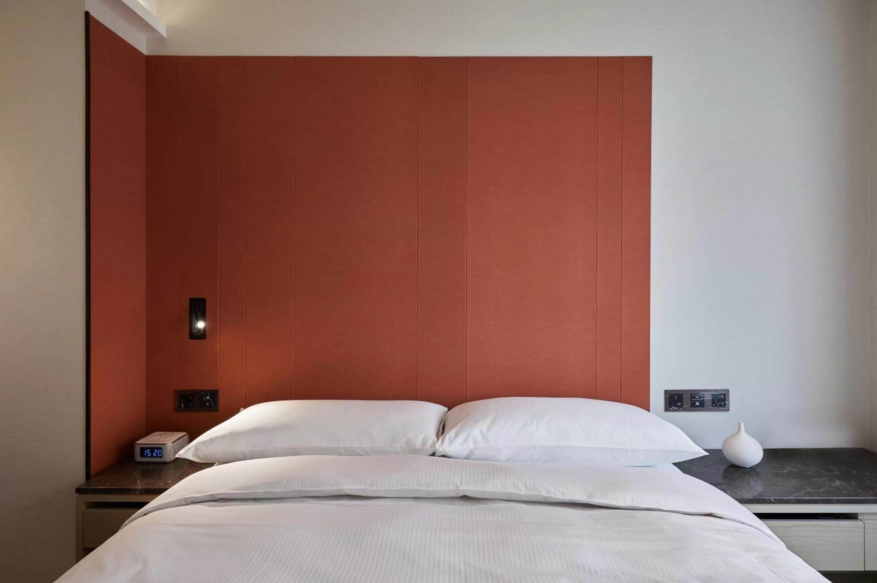 Bed in K Hotels Taipei Linsen