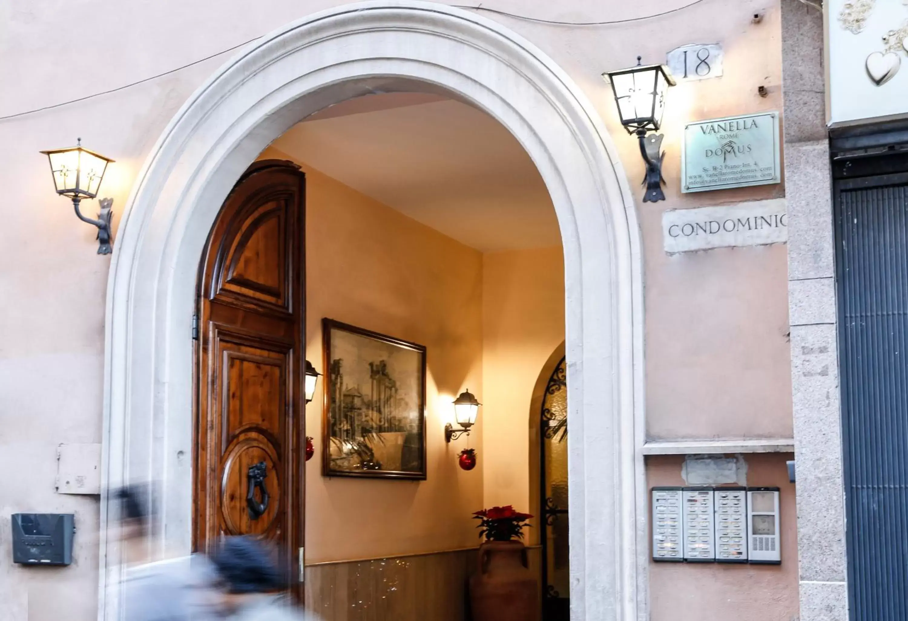 Facade/entrance in Vanella Rome Domus