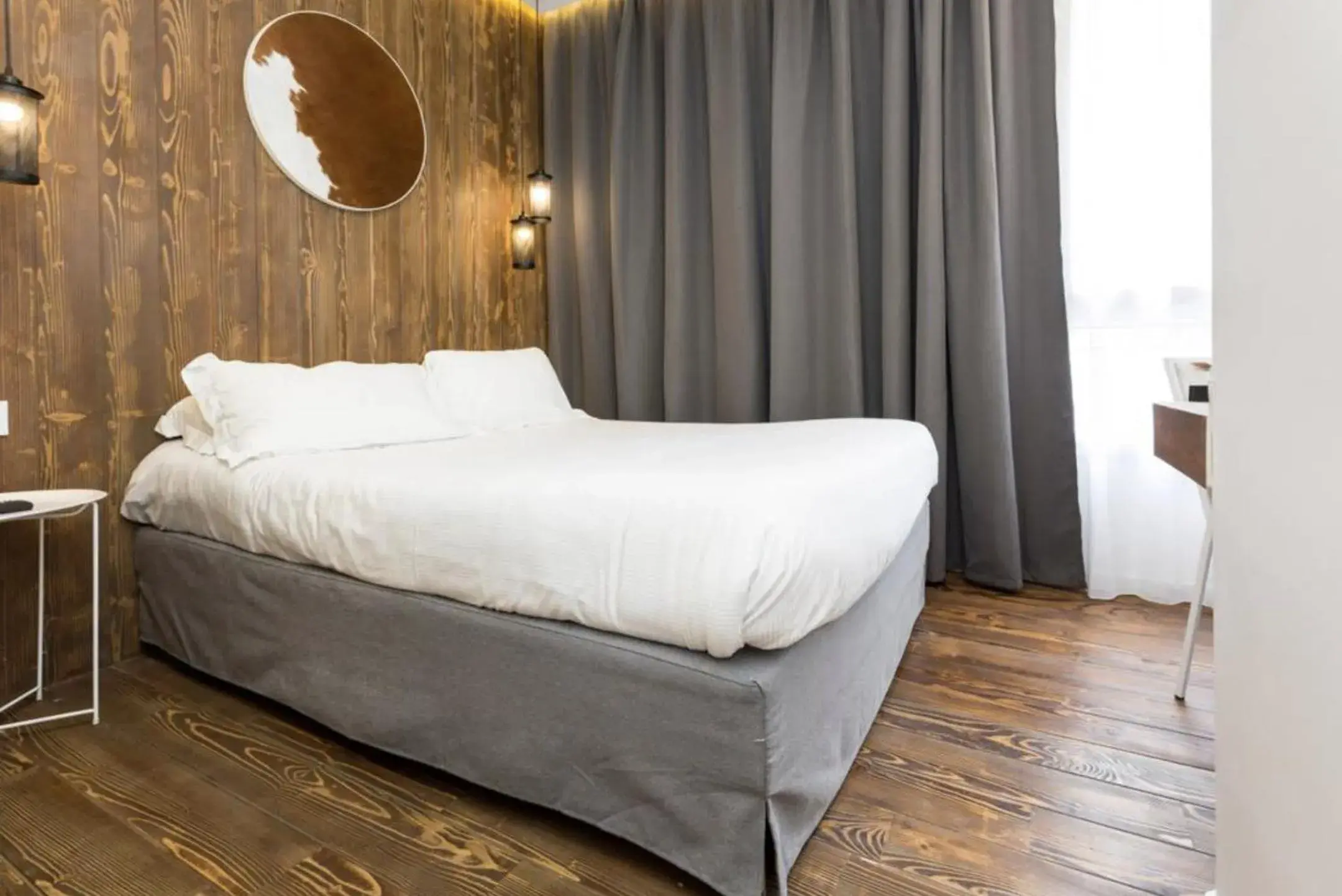 Bed in Atypik Hotel