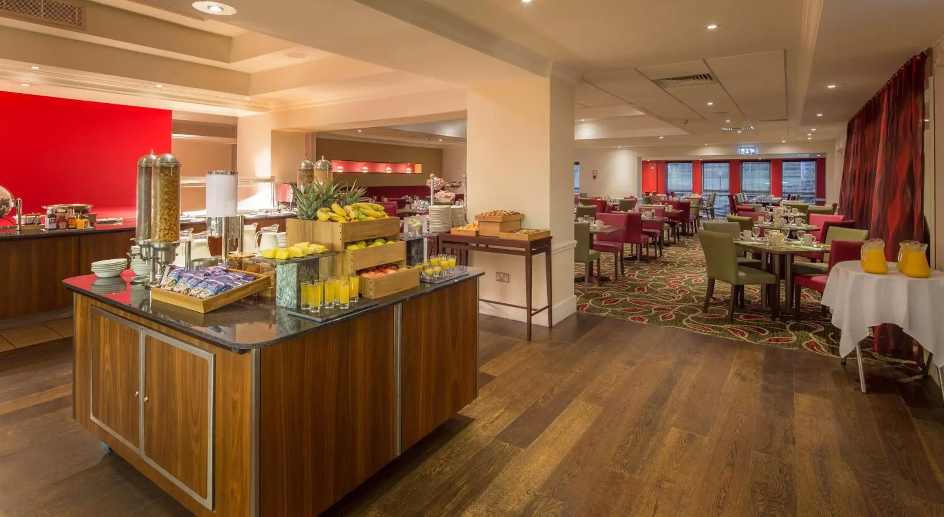 Dining area, Restaurant/Places to Eat in Hilton Leicester Hotel