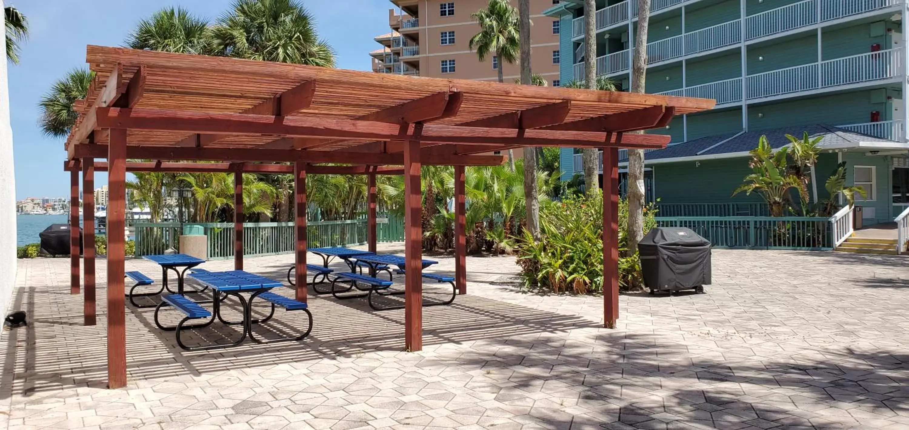 Patio in Clearwater Beach Hotel