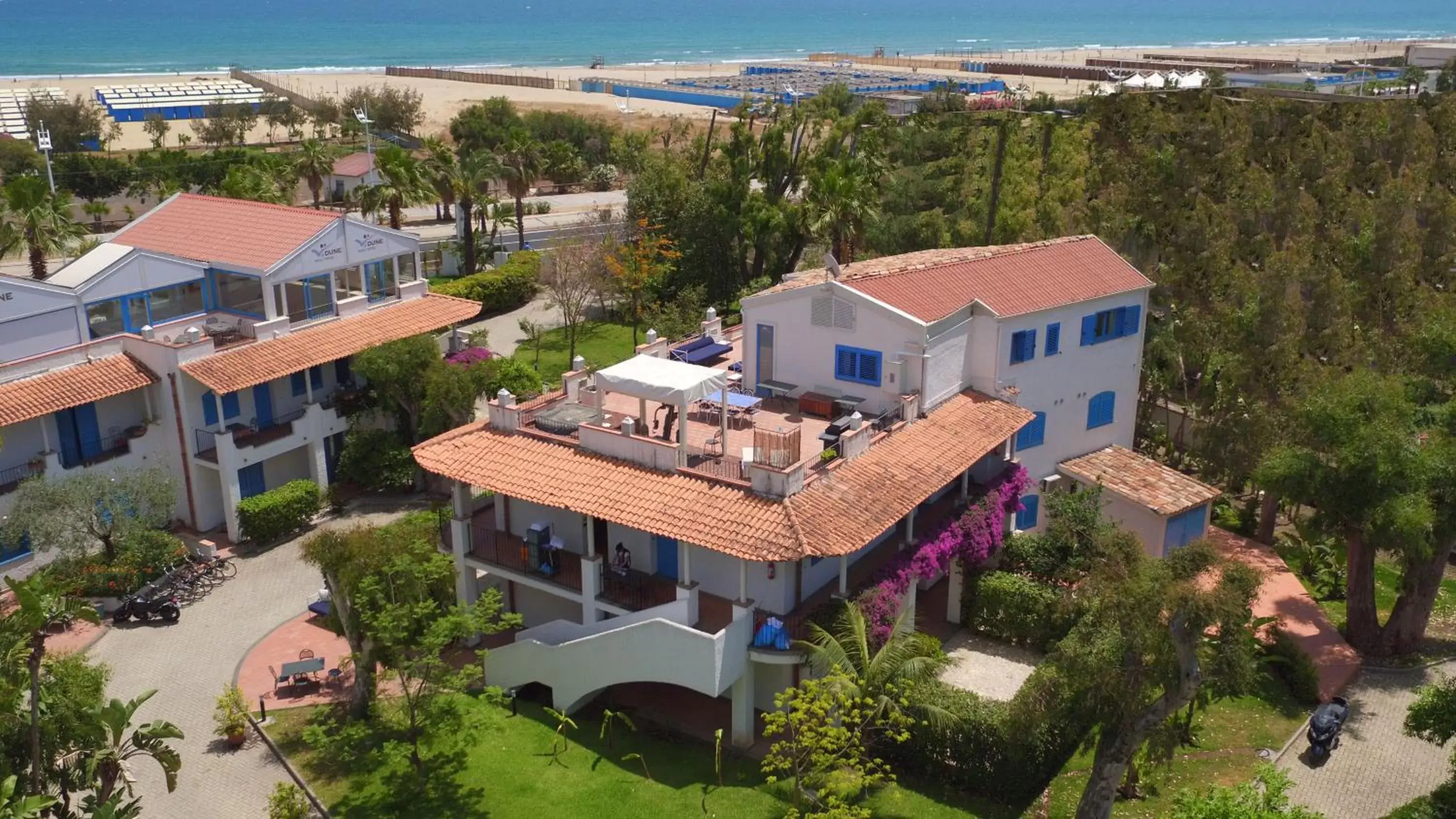 Garden view, Bird's-eye View in Le Dune Sicily Hotel