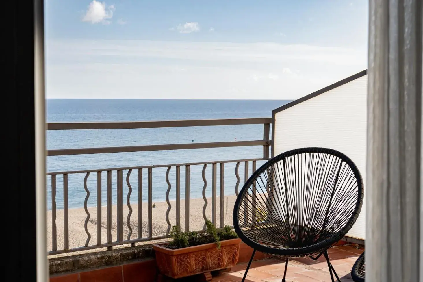 Balcony/Terrace in 30 Degrees - Hotel Espanya Calella