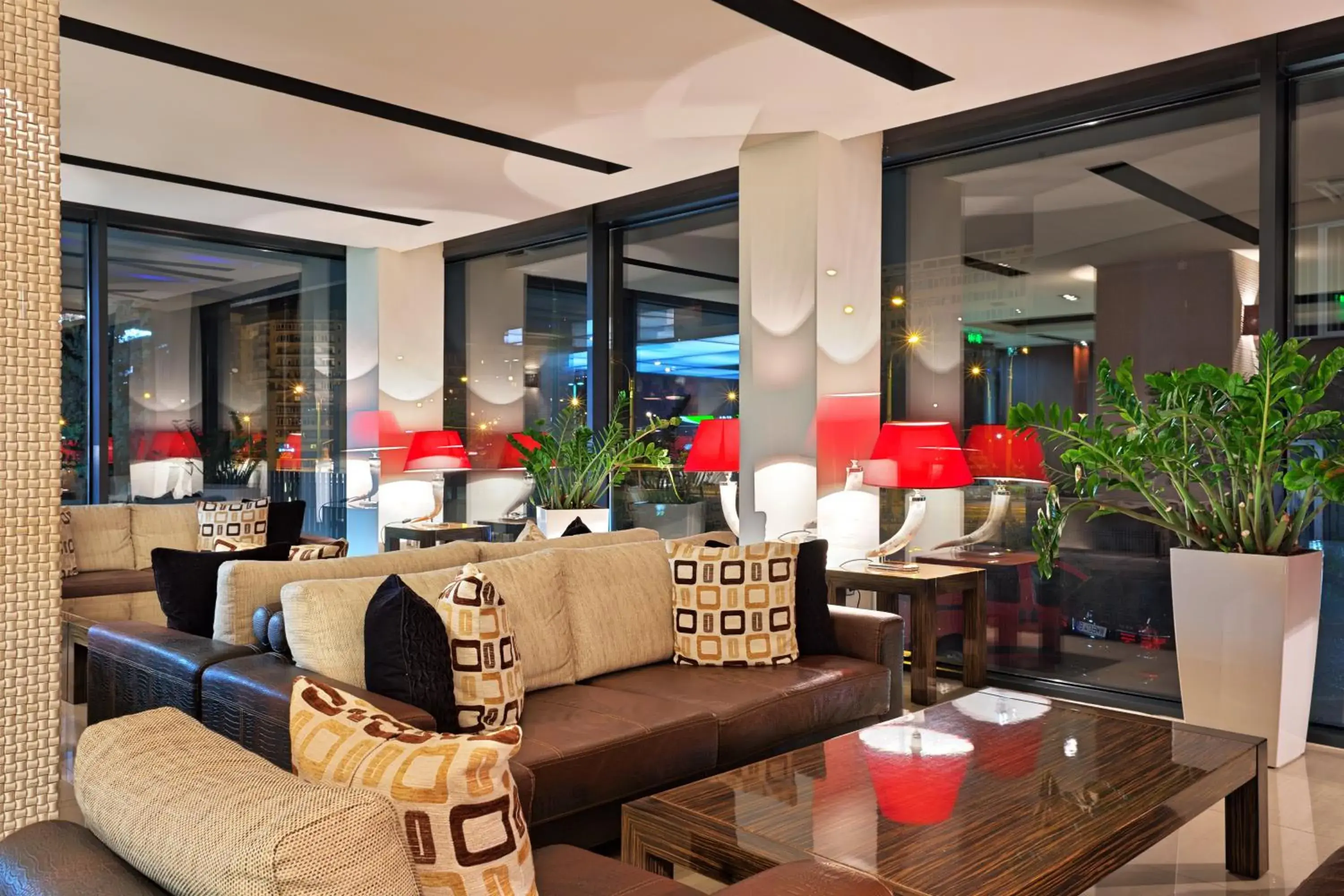Lobby or reception in Hotel Cubix Lobby or reception in Hotel Cubix