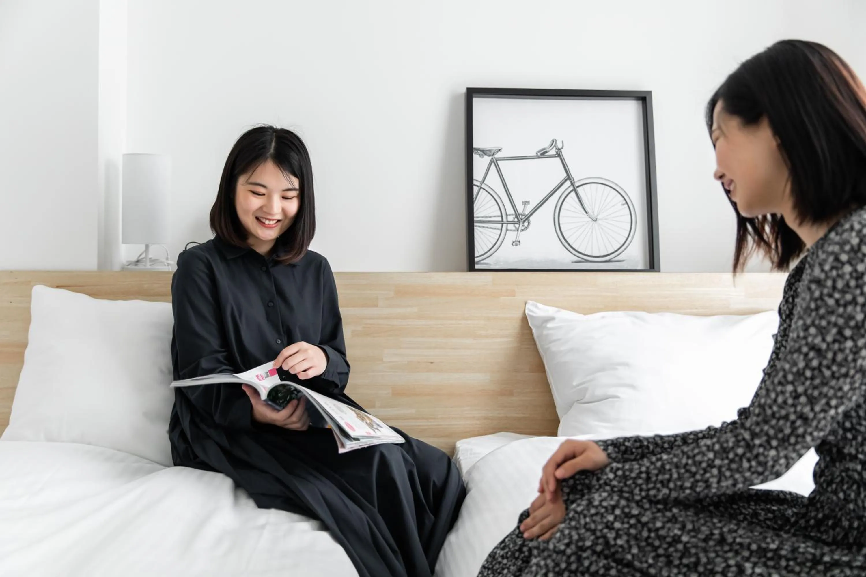 Bed in Imu Hotel Kyoto